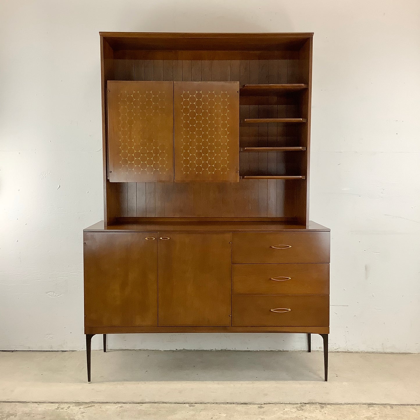 Heywood Wakefield "Contessa" Credenza With Topper by Carl Otto