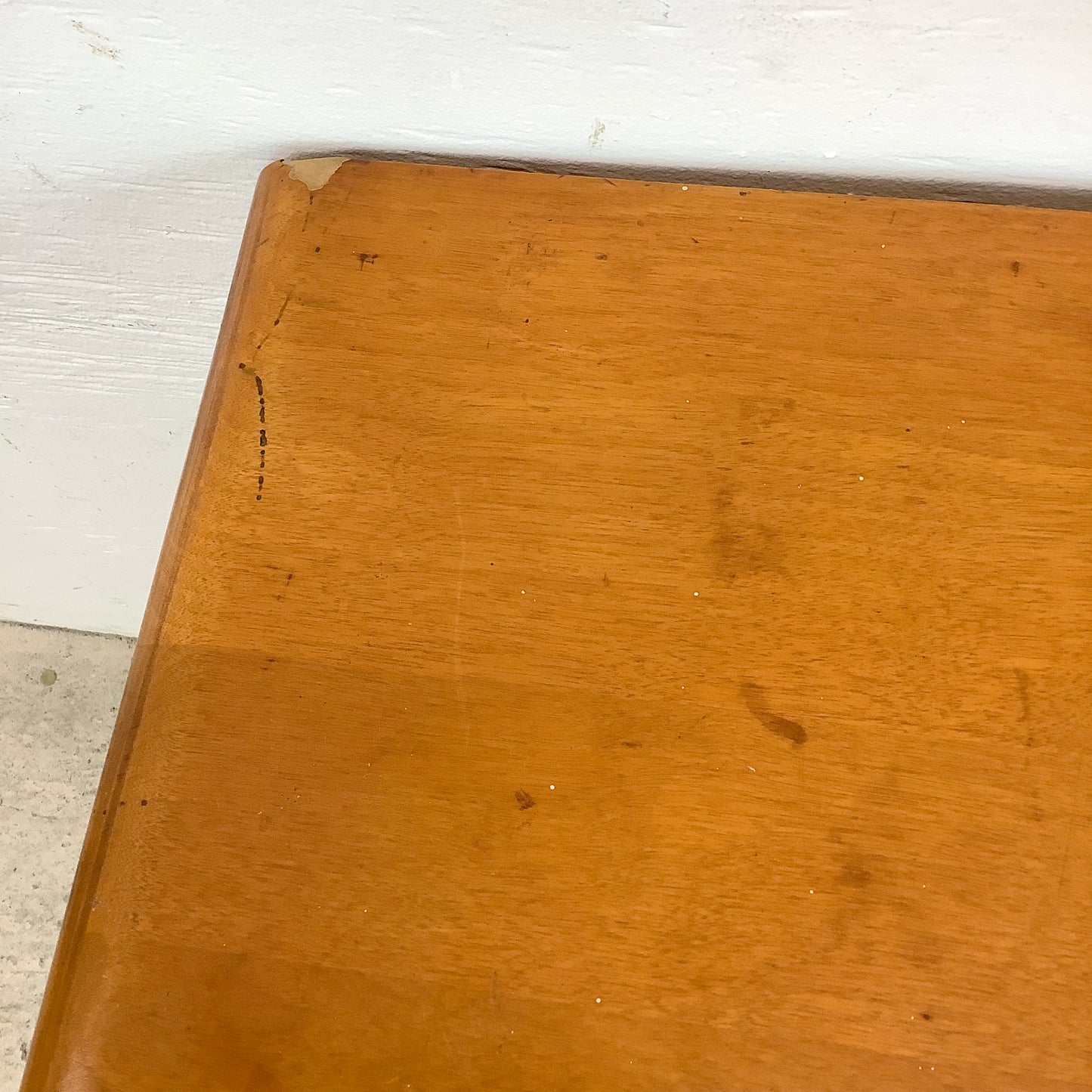 Vintage Three Drawer Bedside Dresser by Heywood Wakefield