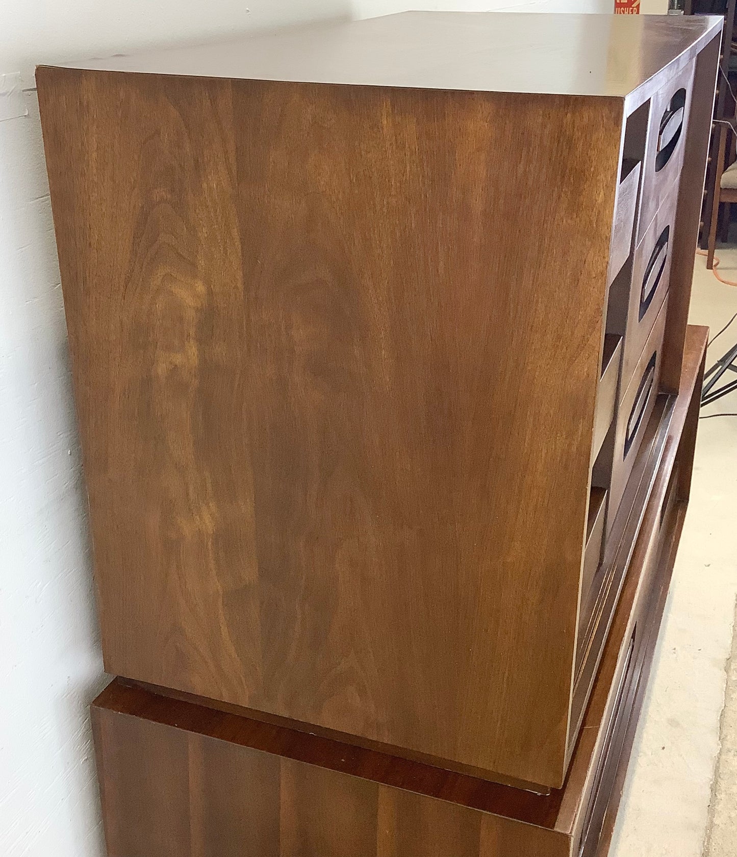 Mid-Century Two Piece Chest of Drawers