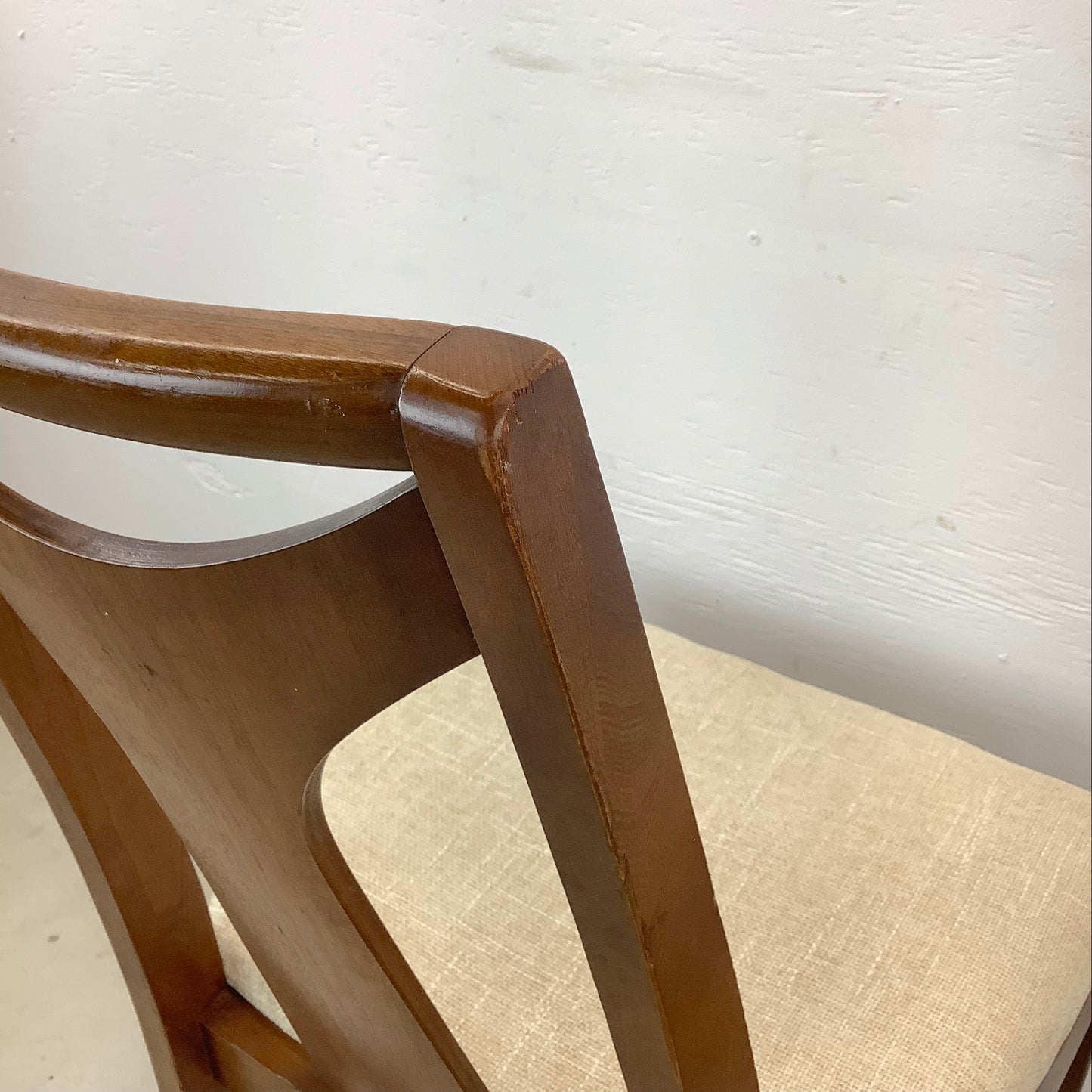 Mid-Century Walnut Dining Chairs- Six