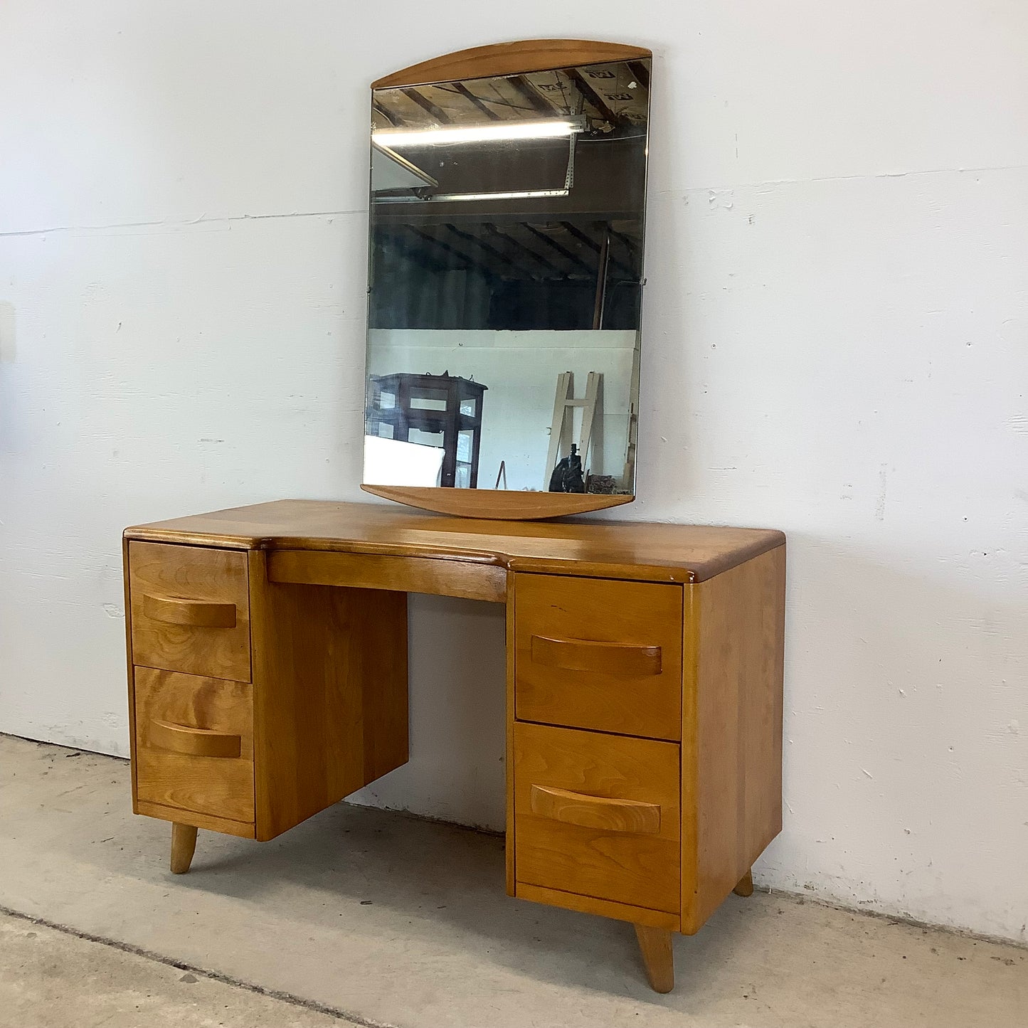 Heywood-Wakefield Vanity with Mirror