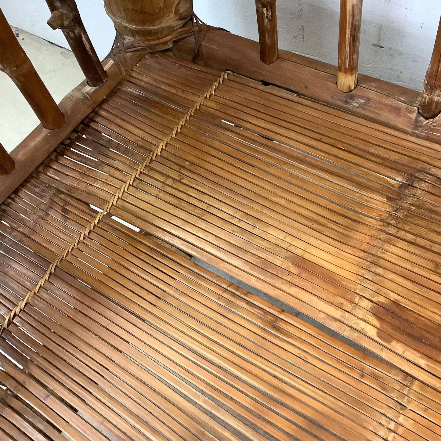 Hollywood Regency Bamboo Sofa or Daybed