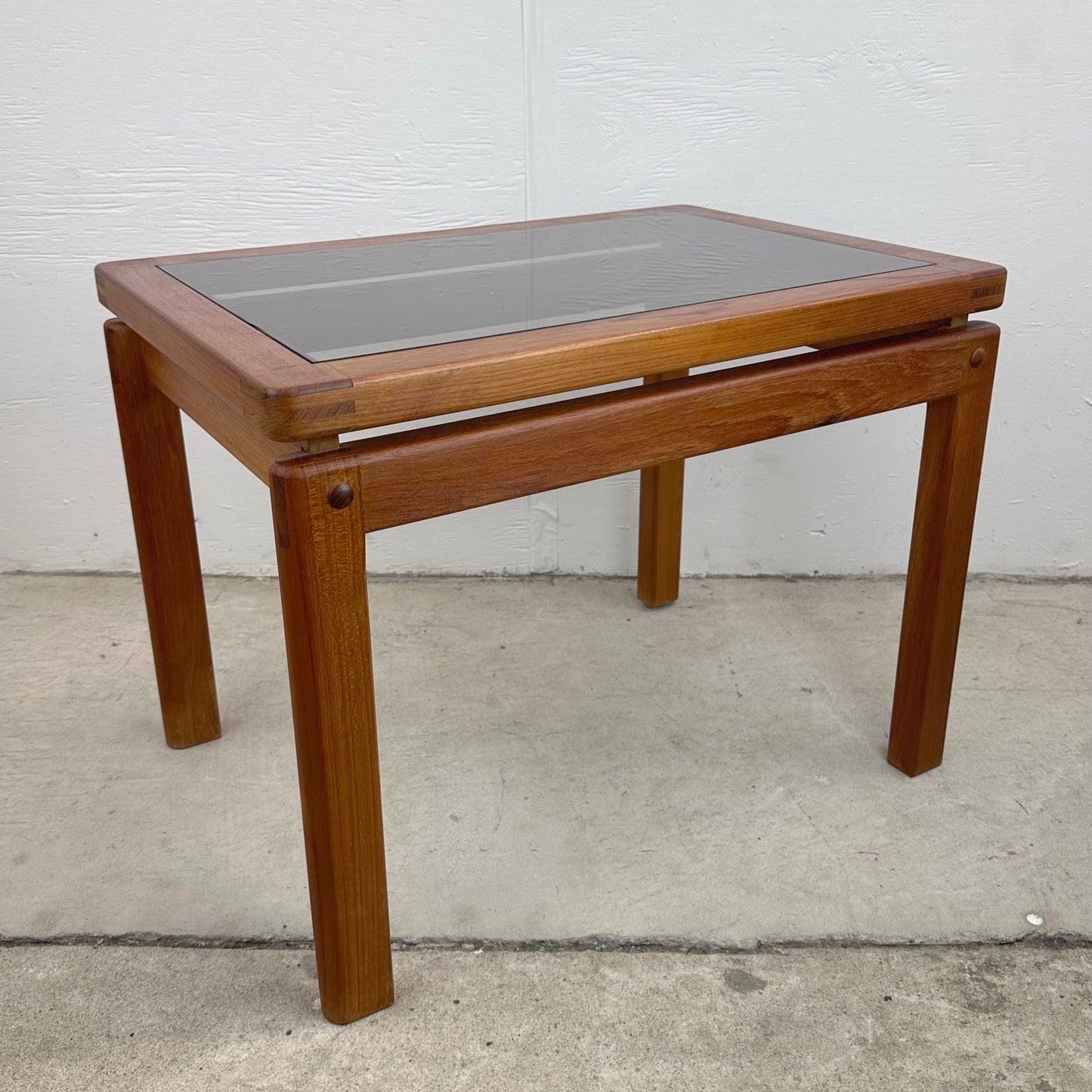 Mid-Century Modern Teak End Table