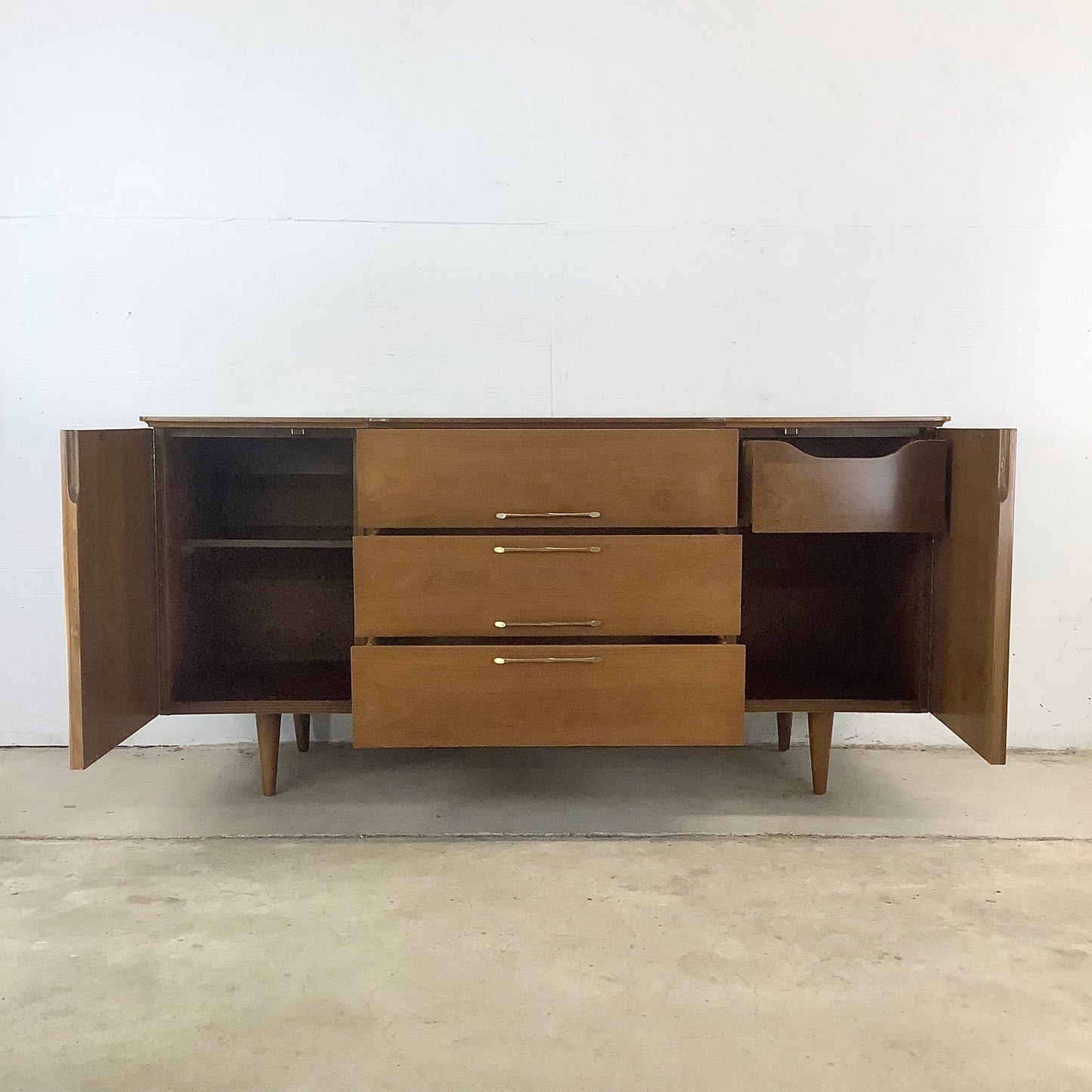 Mid-Century Modern Walnut Sideboard or Buffet