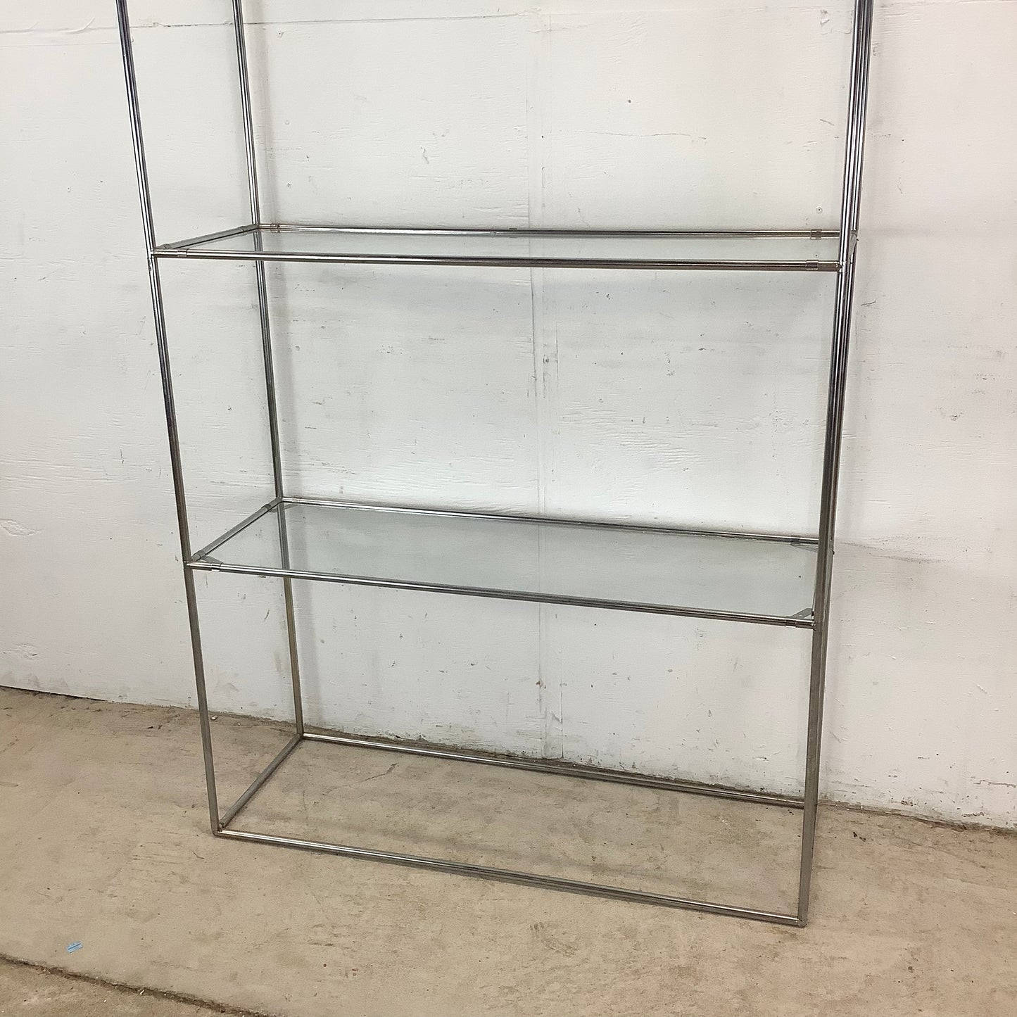 Tall Vintage Modern Etagere