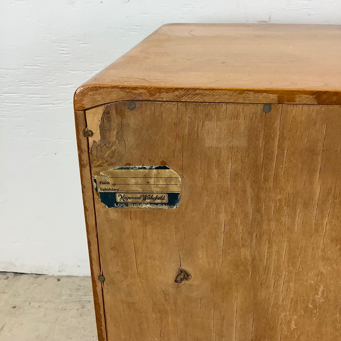 Heywood-Wakefield Vanity with Mirror