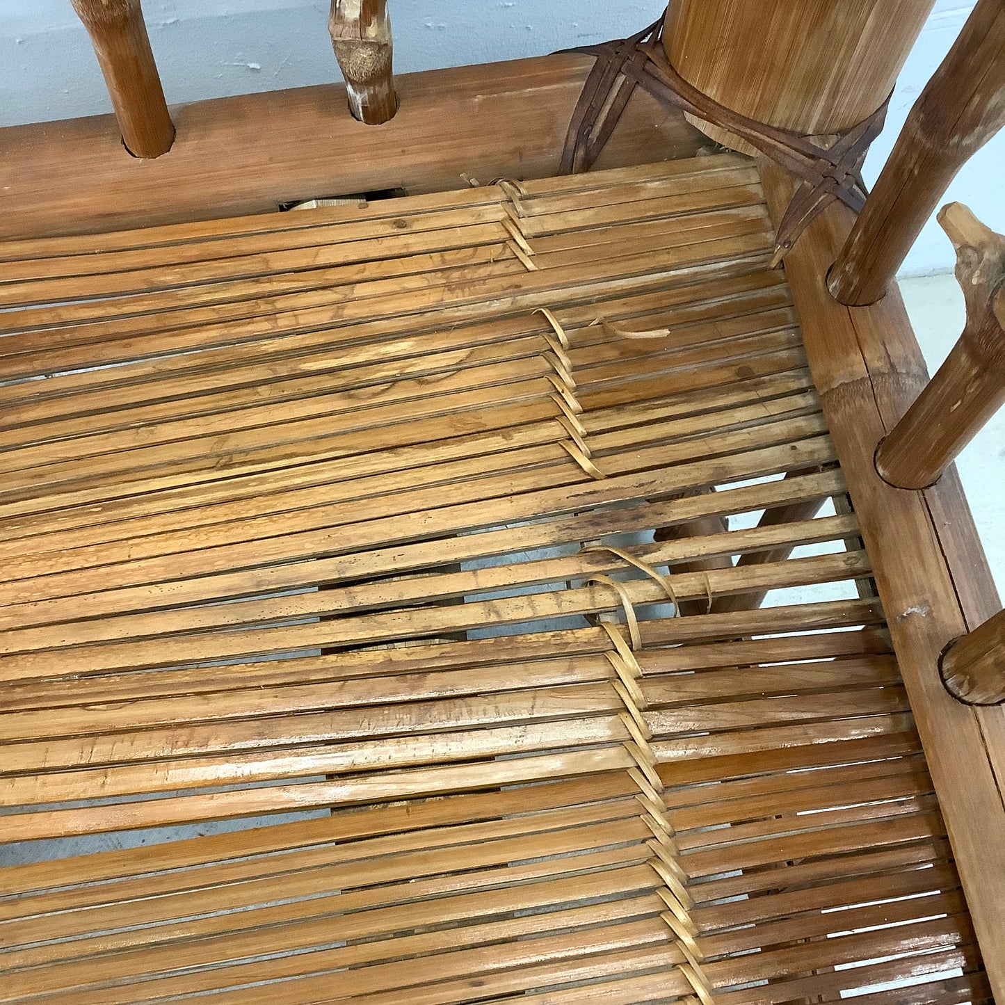 Hollywood Regency Bamboo Sofa or Daybed