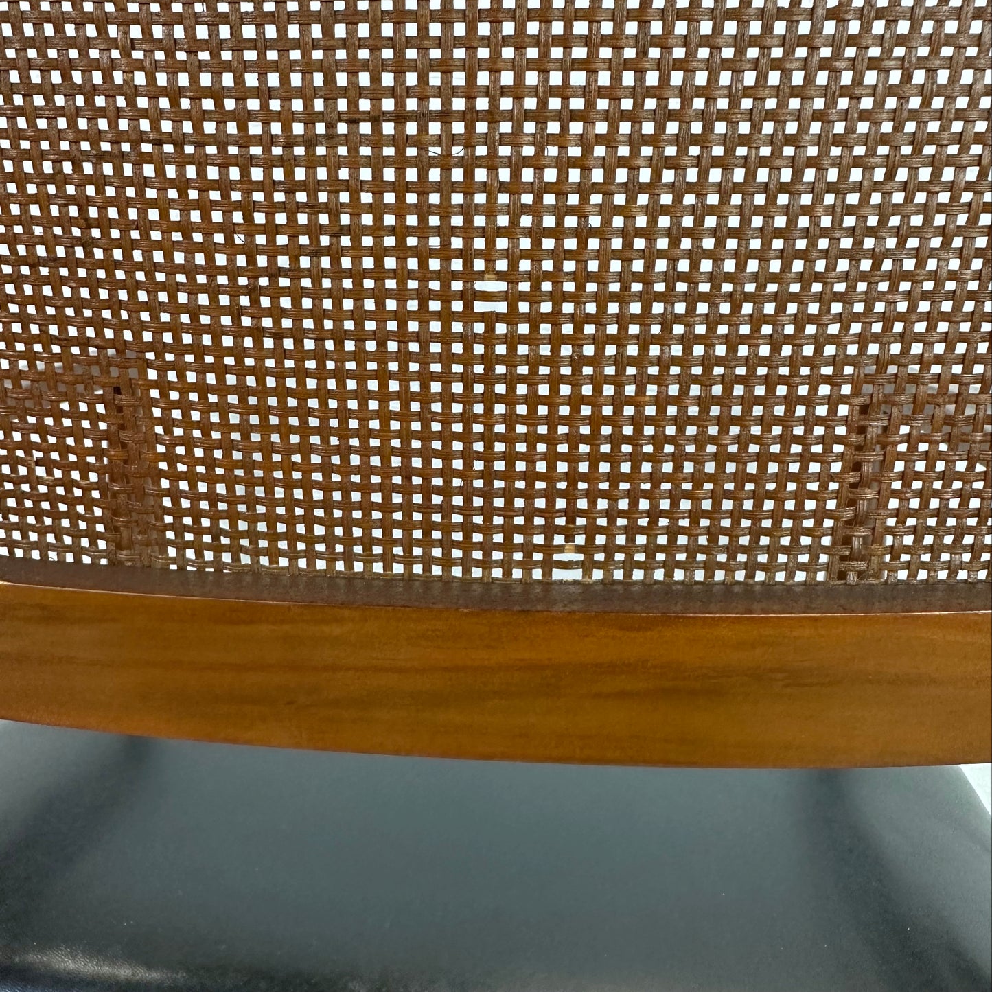 Mid-Century Cane Back Dining Chairs after Jens Risom