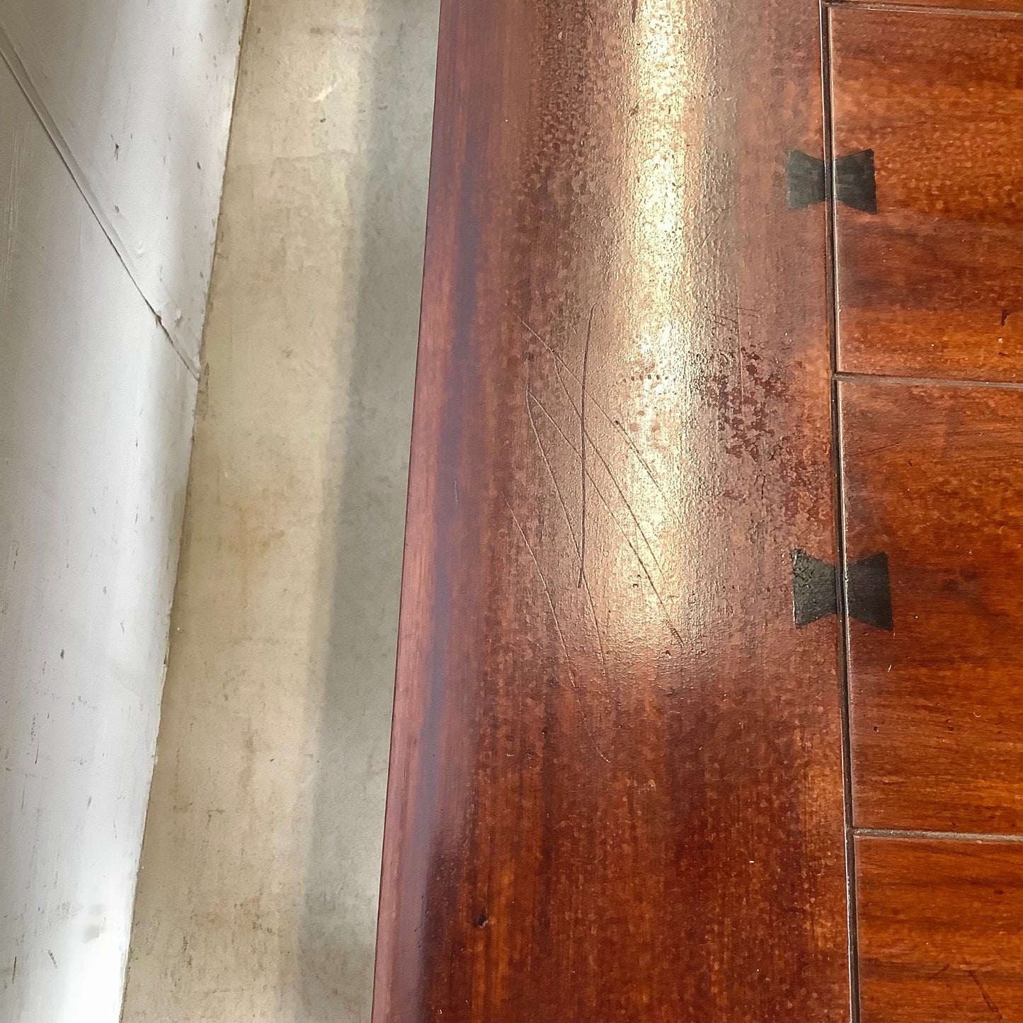 Spanish Revival Carved Extension Dining Table by Berkey & Gay