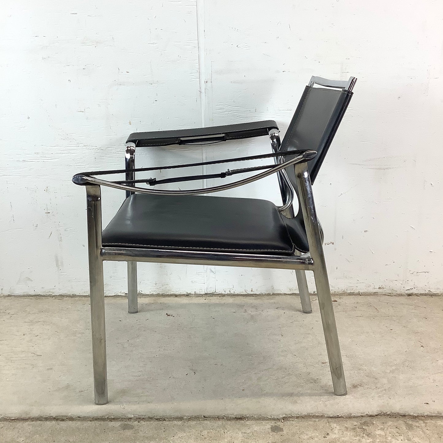Vintage Modern Mart Stam Style Armchair