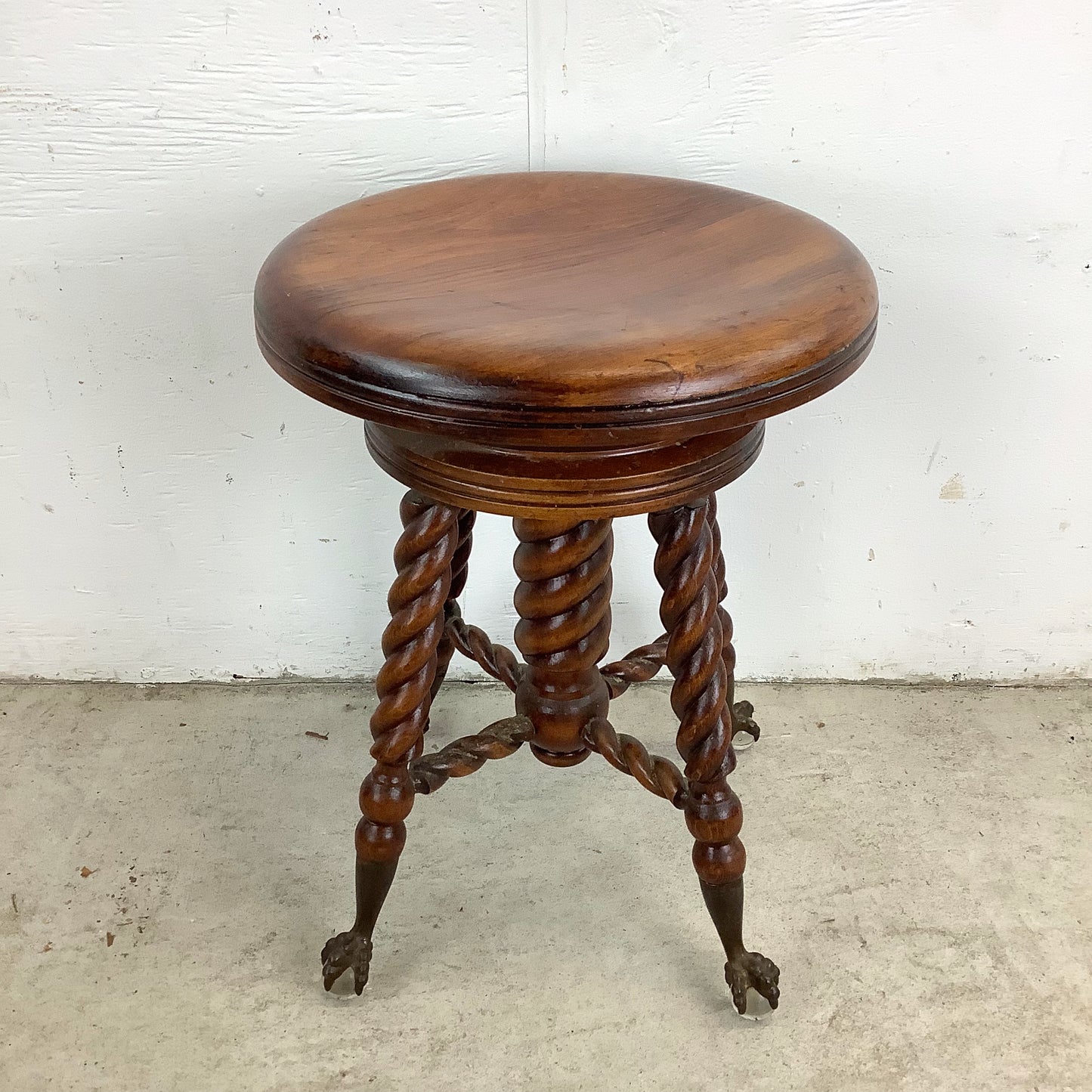 Antique Eastlake PIano Stool