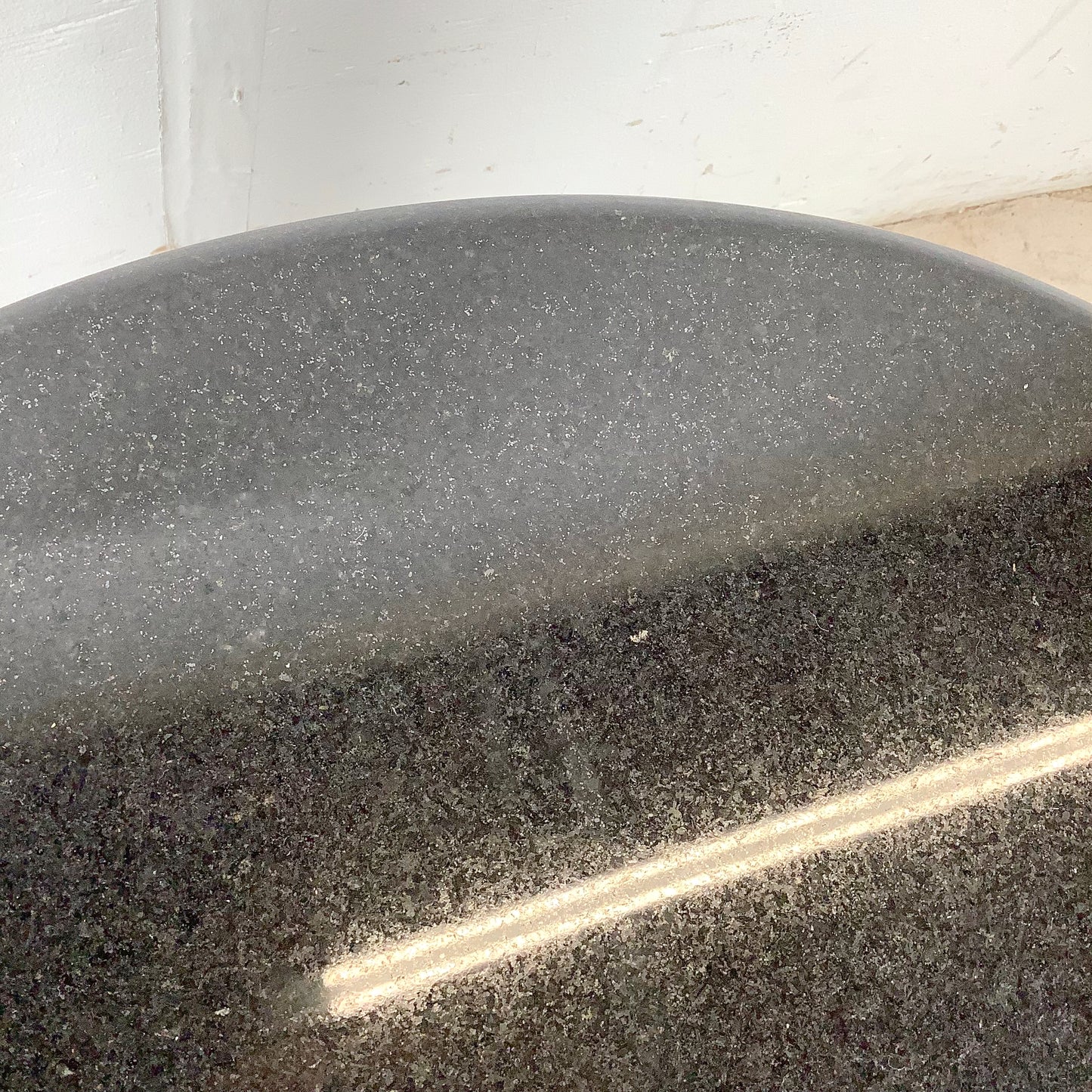 Post-Modern Black Drum Table after Pace Collection