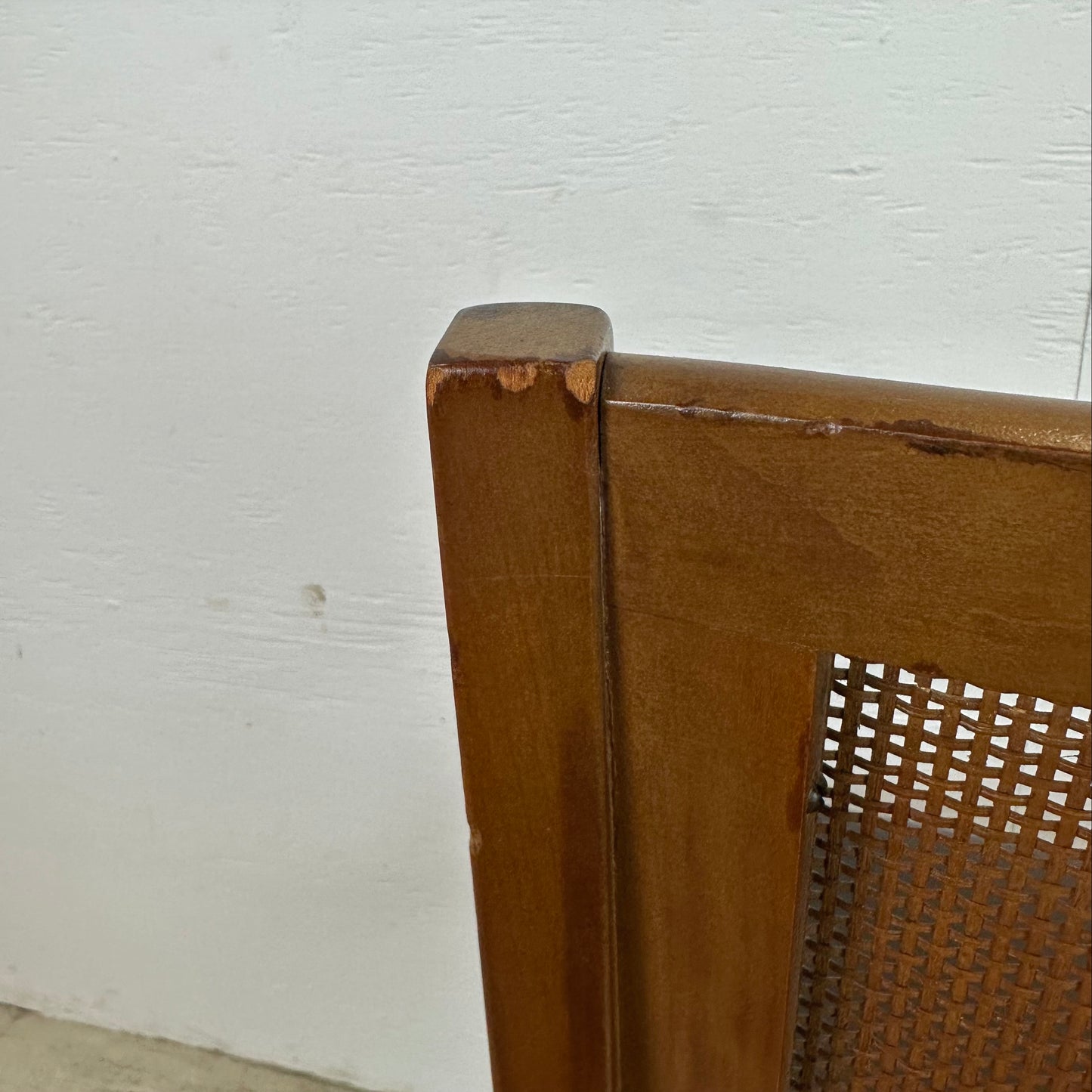 Mid-Century Cane Back Dining Chairs after Jens Risom