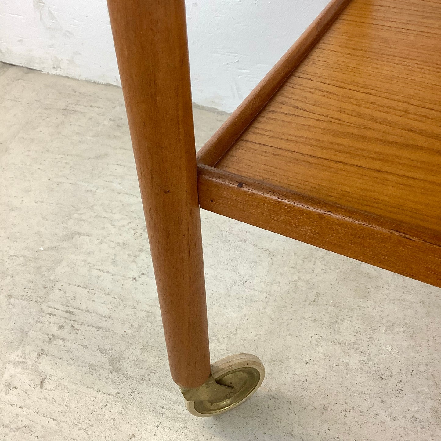 Mid-Century Teak Bar Cart by Kurt Østervig