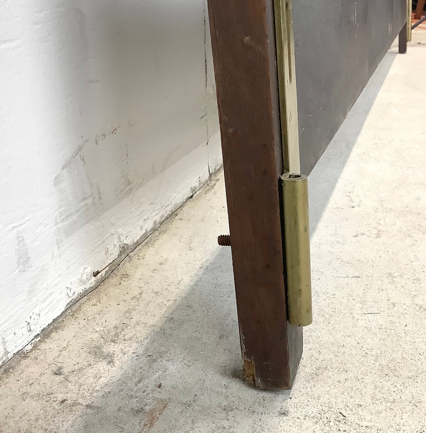 Mid-Century Cane Front Headboard- King Size