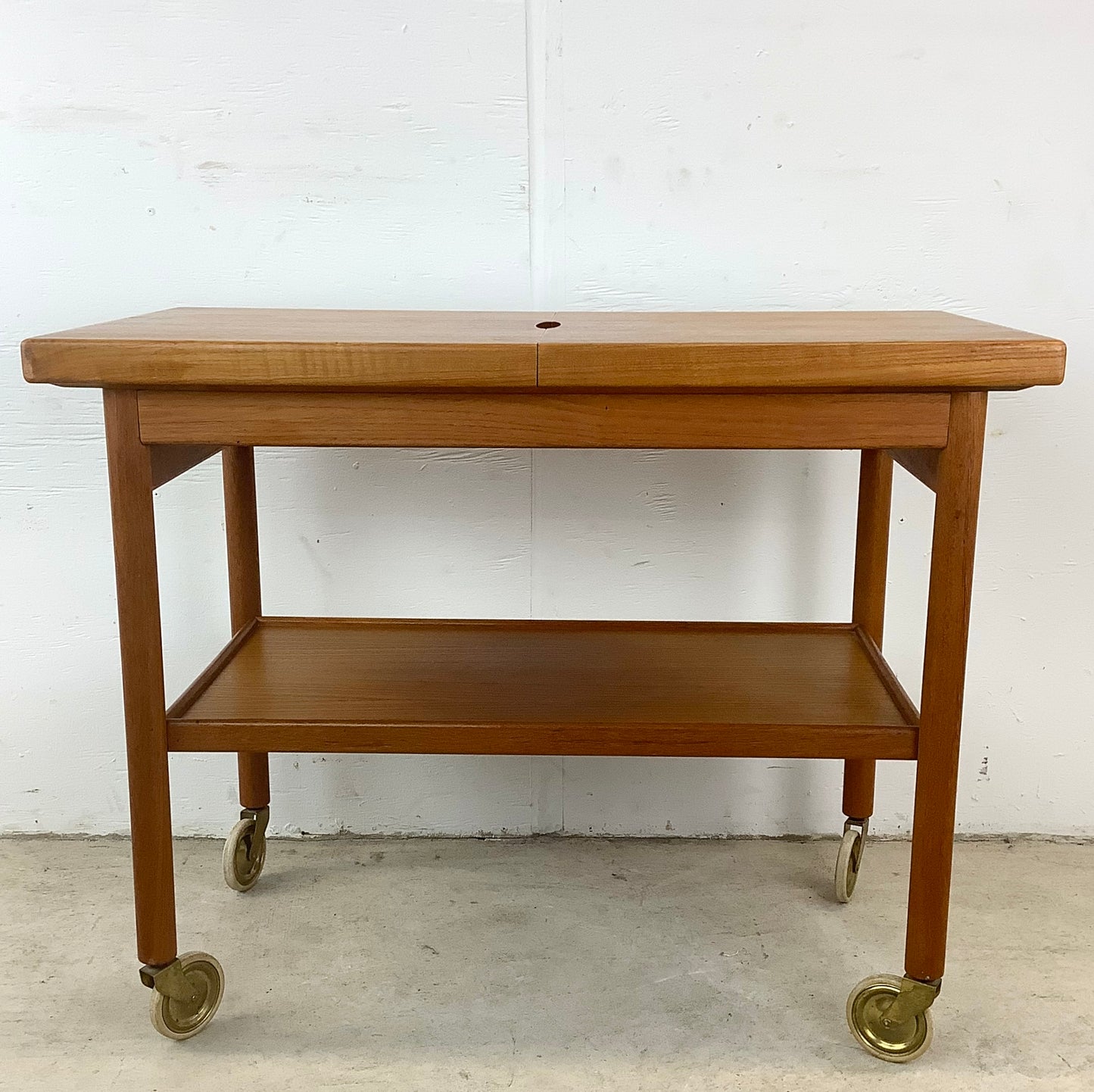Mid-Century Teak Bar Cart by Kurt Østervig