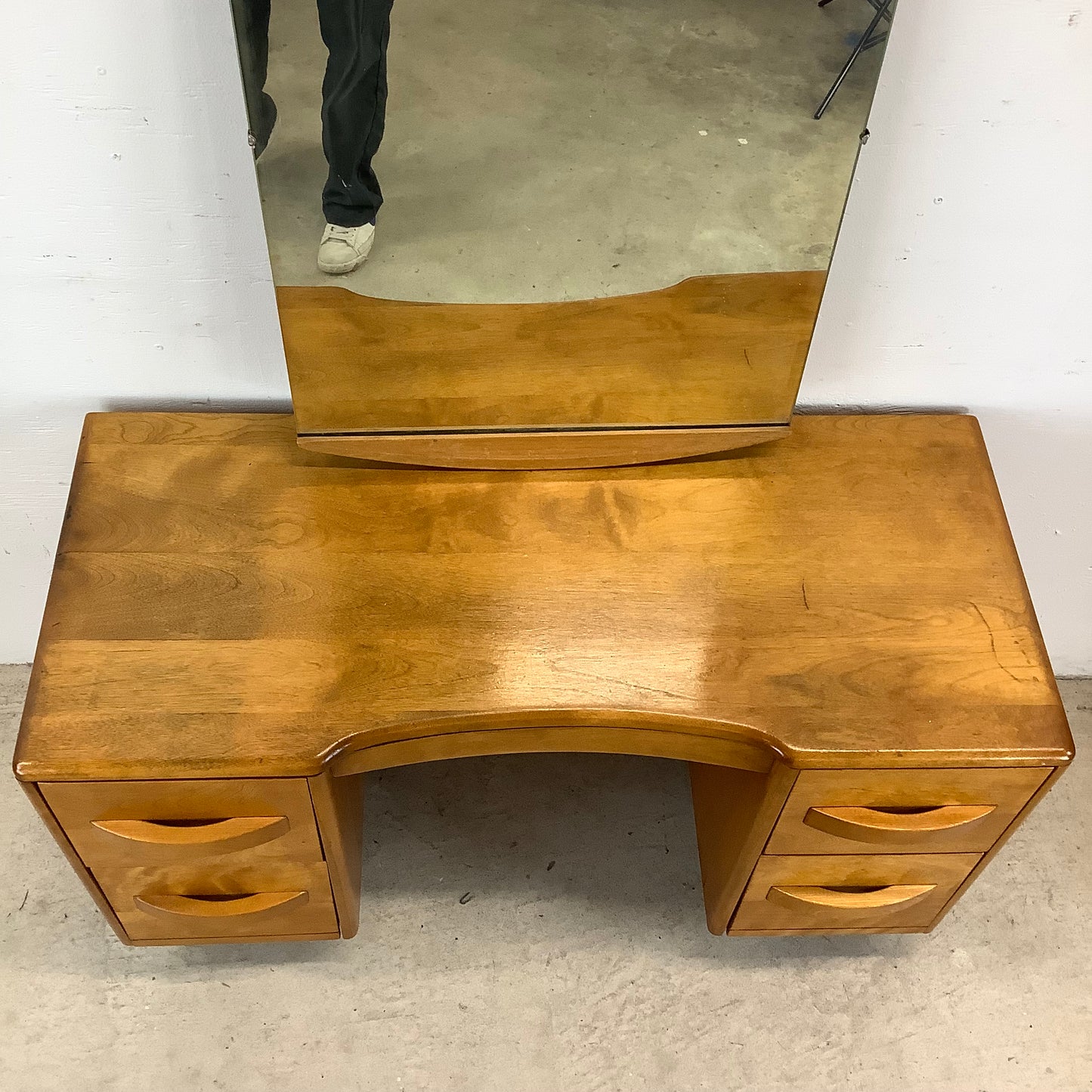 Heywood-Wakefield Vanity with Mirror