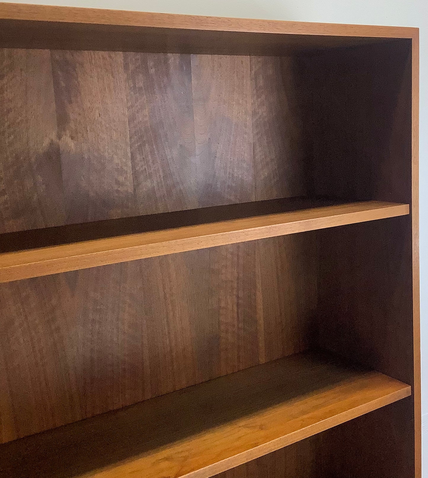 Pair Tall Vintage Bookcases