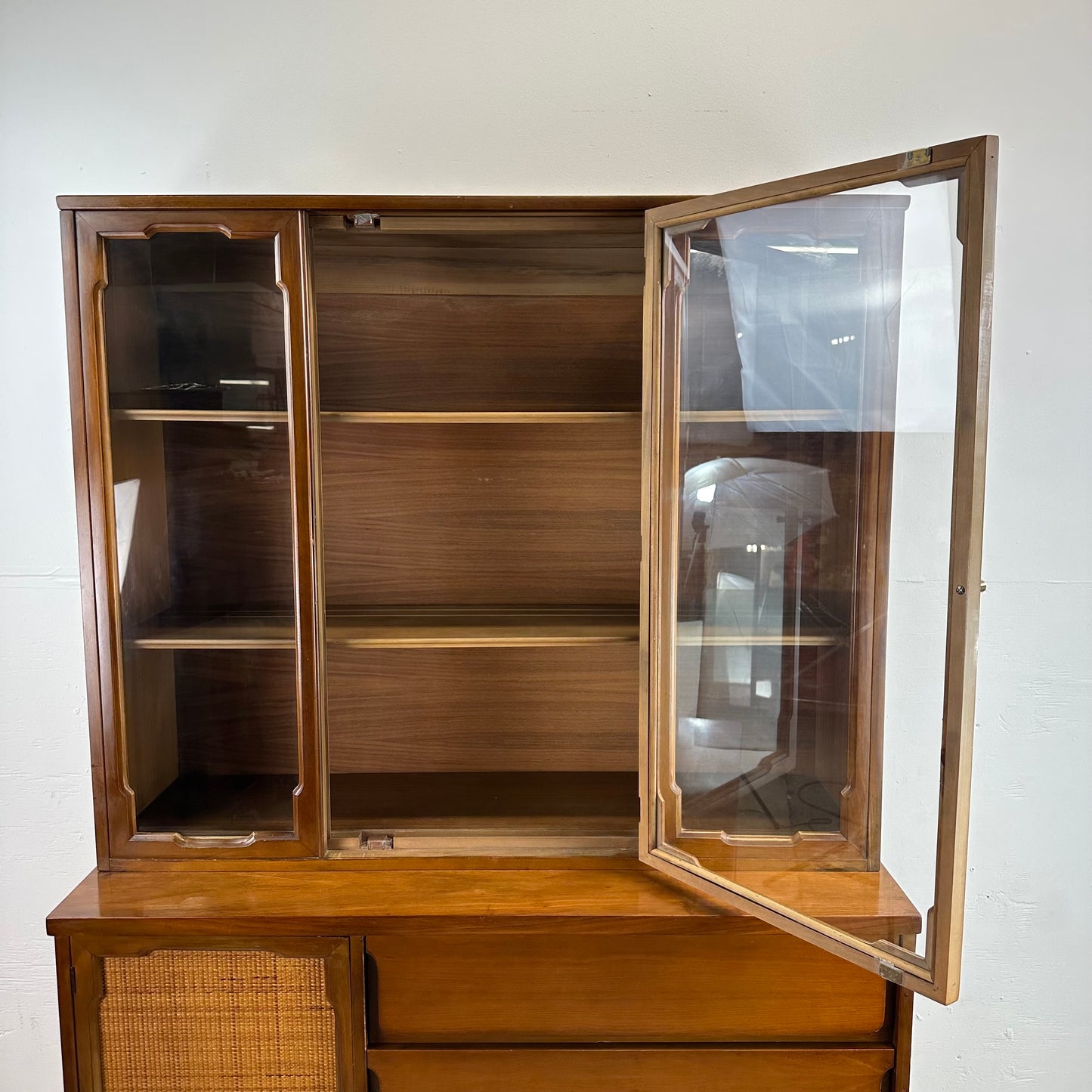 Mid-Century Sideboard With China Cabinet after Jack Cartwright