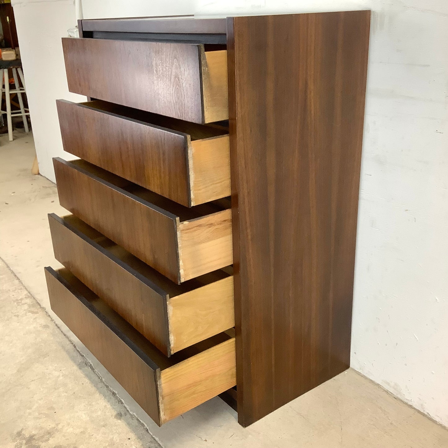 Vintage Modern Highboy Dresser by Lane Furniture