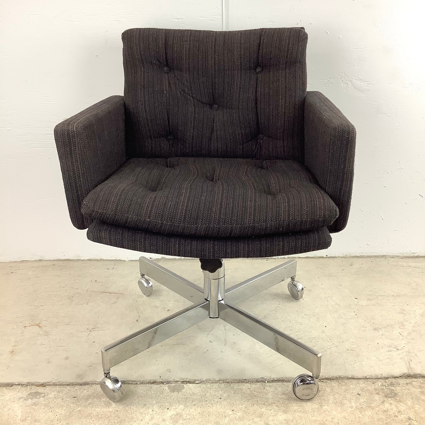 Mid-Century Modern Rolling Desk Chair