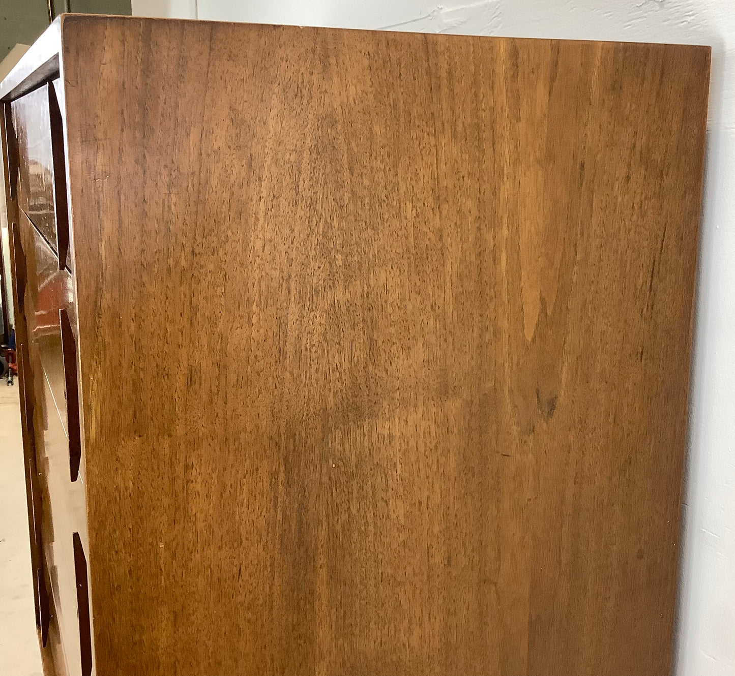 Mid-Century Five Drawer Highboy Dresser from American of Martinsville