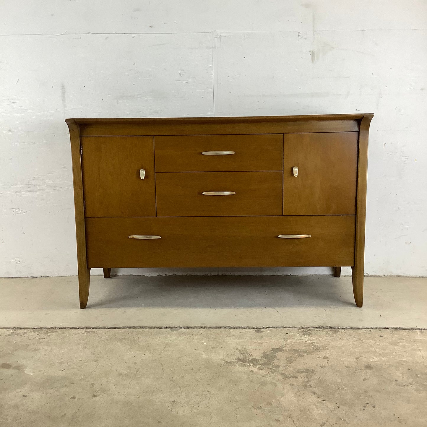 Vintage Sideboard With Display Topper- John Van Koert for Drexel Profile Line
