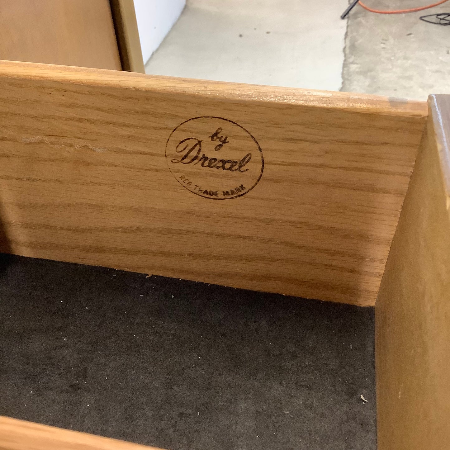 Vintage Sideboard With Display Topper- John Van Koert for Drexel Profile Line
