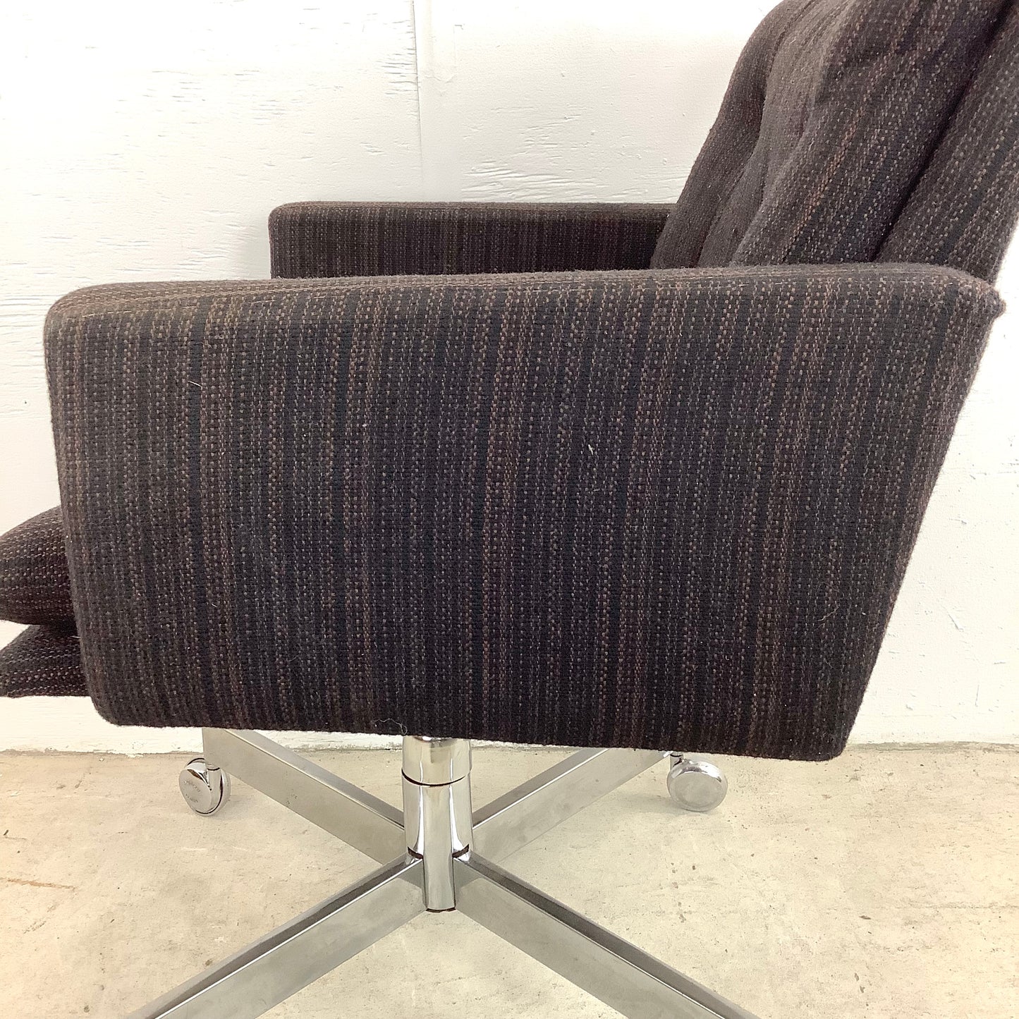 Mid-Century Modern Rolling Desk Chair