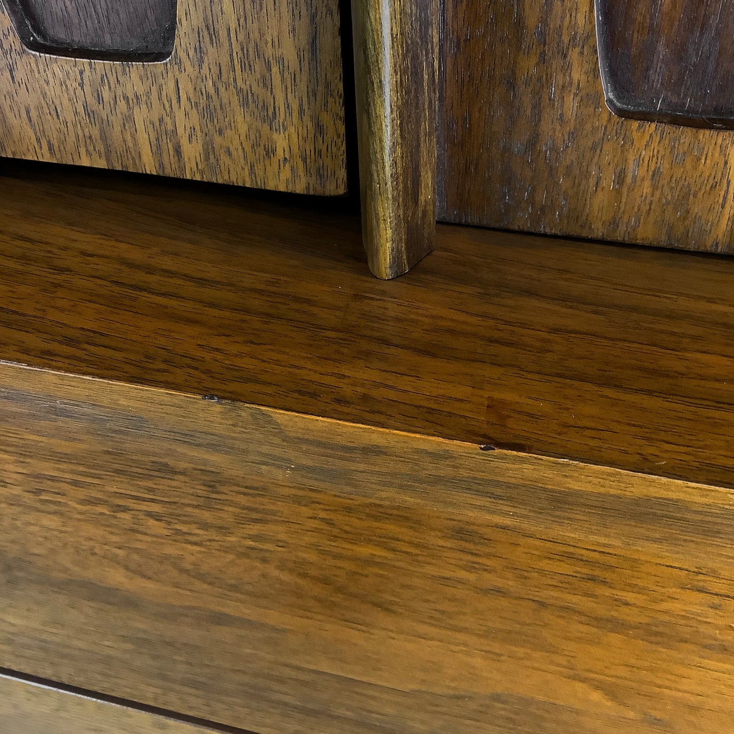 Mid-Century Kent Coffey Style Walnut Highboy Dresser