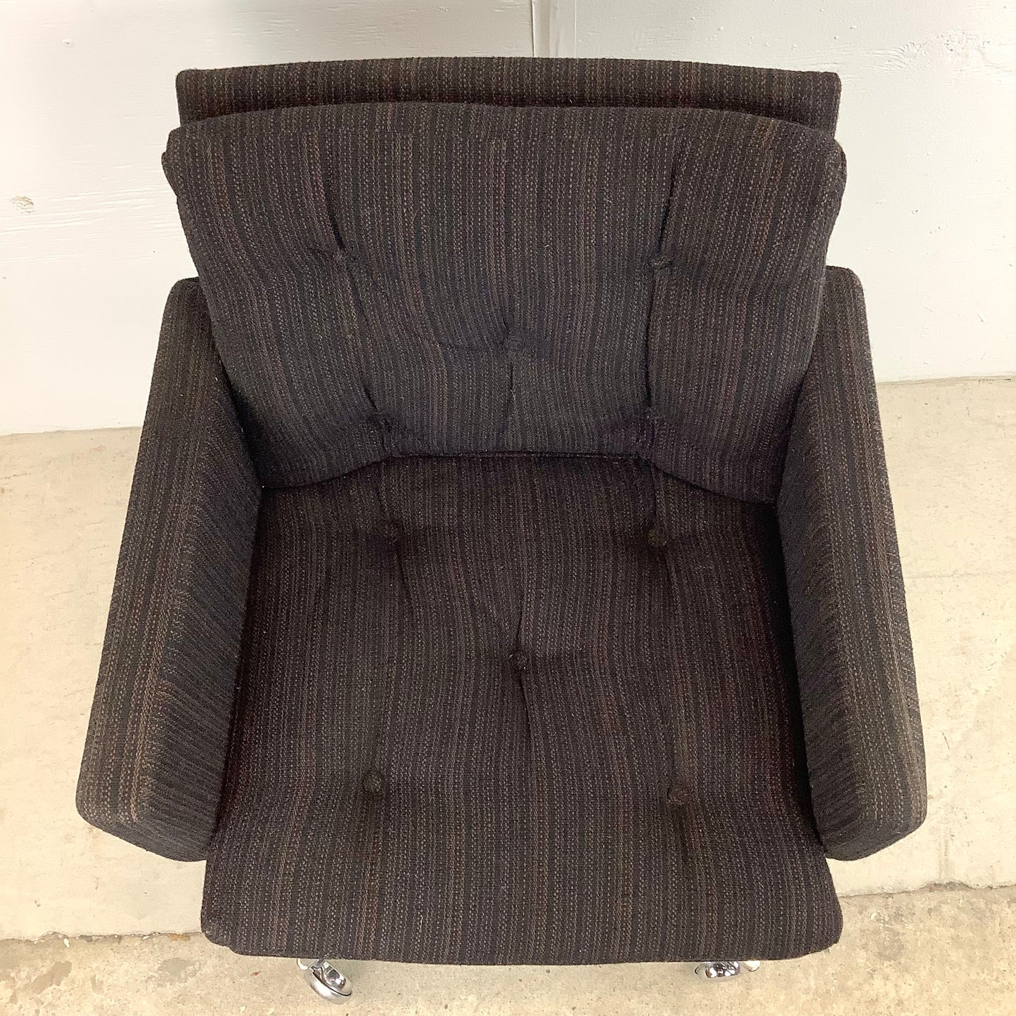 Mid-Century Modern Rolling Desk Chair