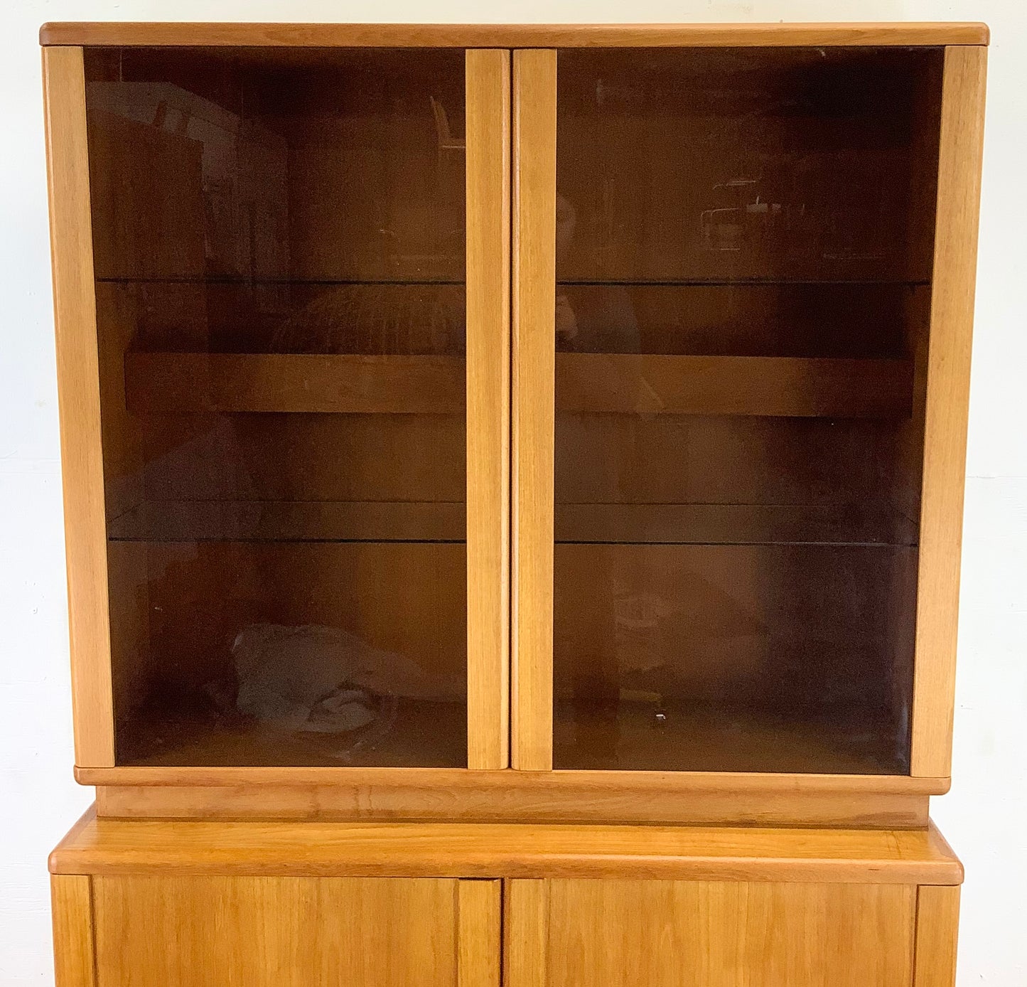 Vintage Modern Teak Display Hutch From Nordic Furniture