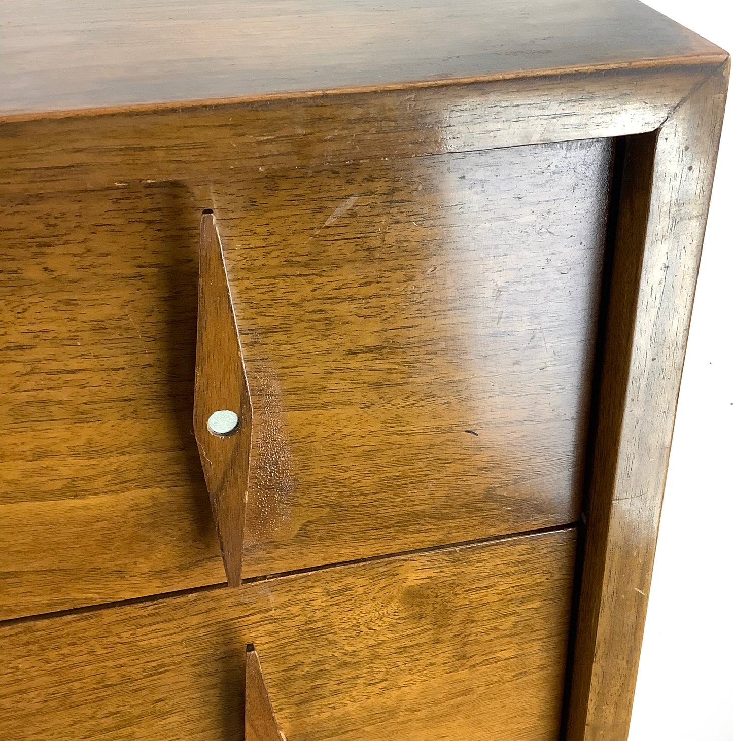 Mid-Century Five Drawer Highboy Dresser from American of Martinsville