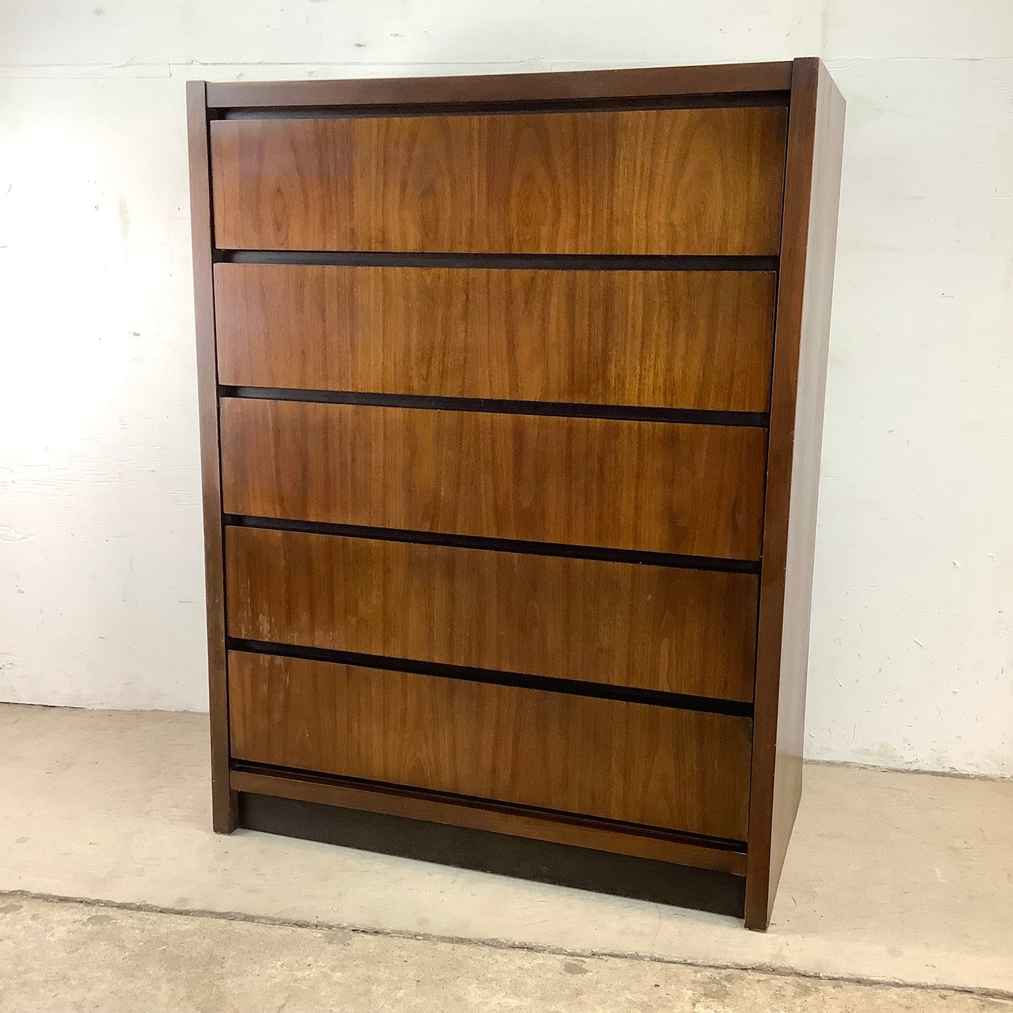 Vintage Modern Highboy Dresser by Lane Furniture