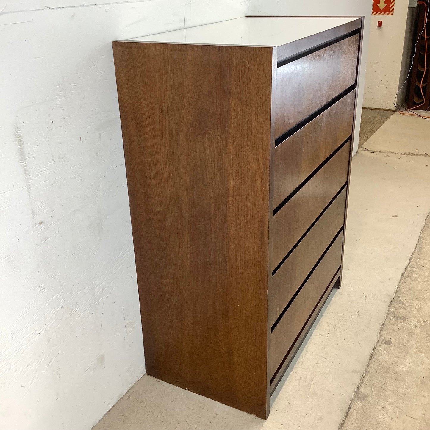 Vintage Modern Highboy Dresser by Lane Furniture