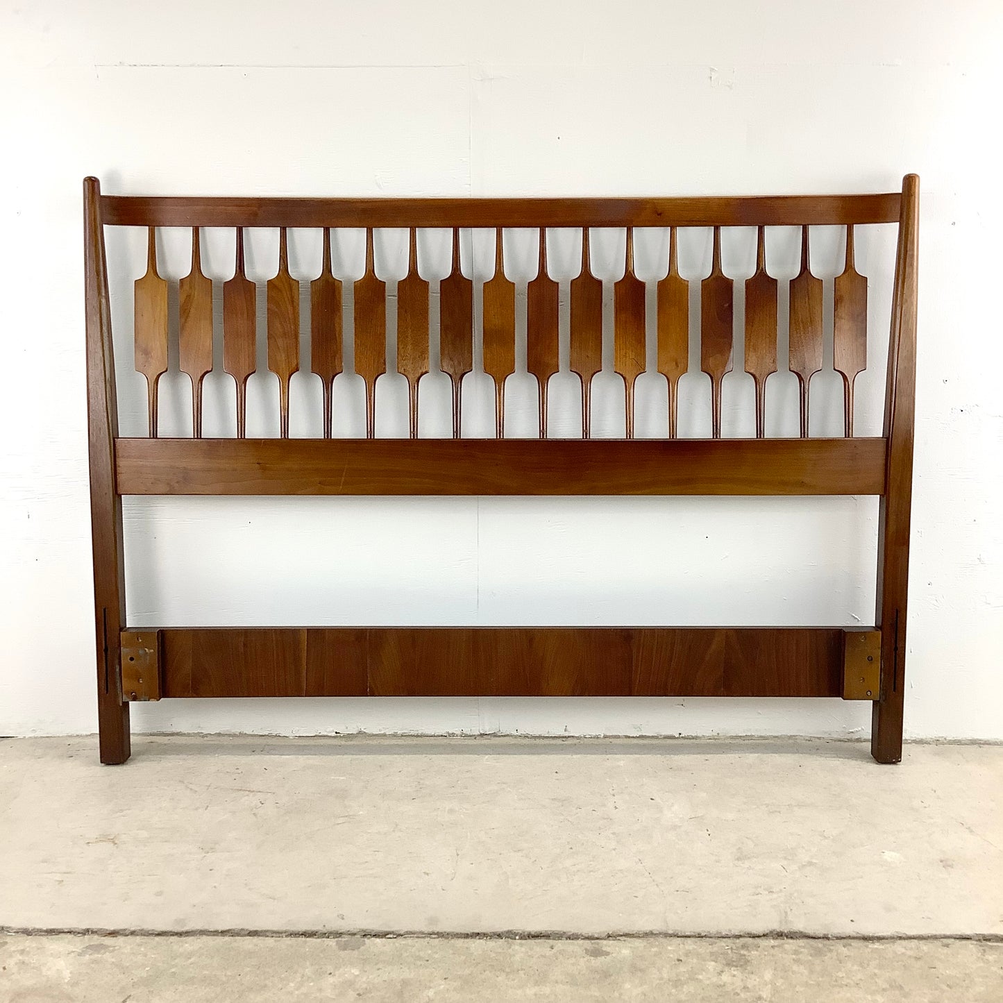 Mid-Century Walnut Headboard attr. Kipp Stewart- full size