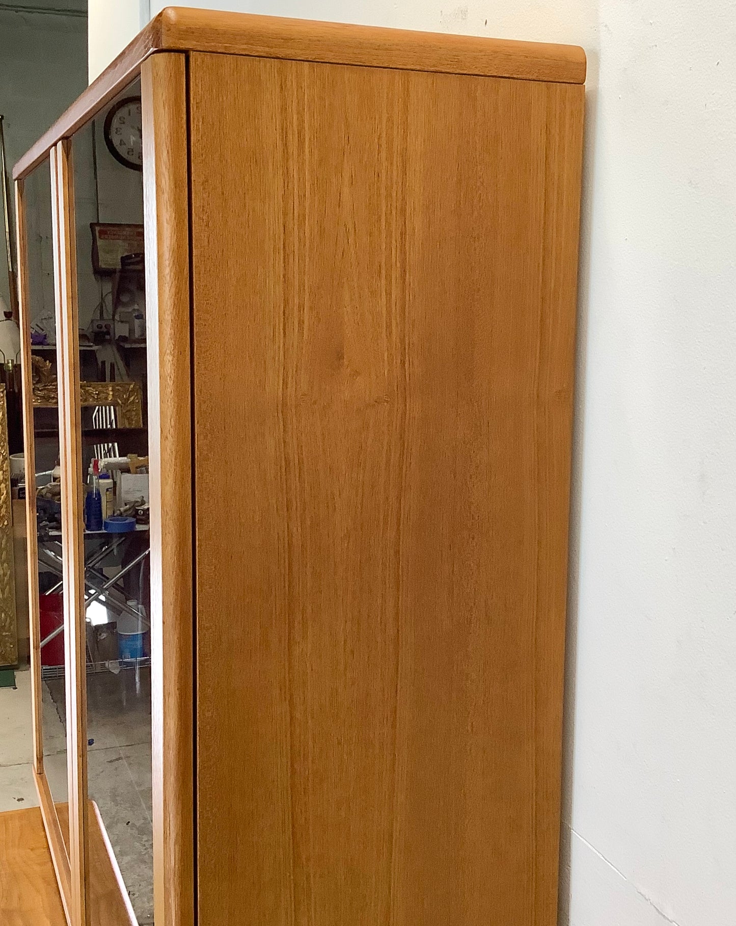 Vintage Modern Teak Display Hutch From Nordic Furniture