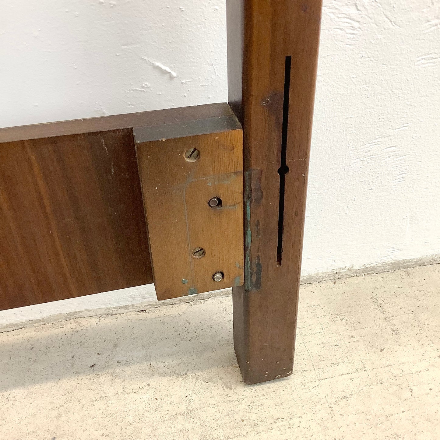 Mid-Century Walnut Headboard attr. Kipp Stewart- full size