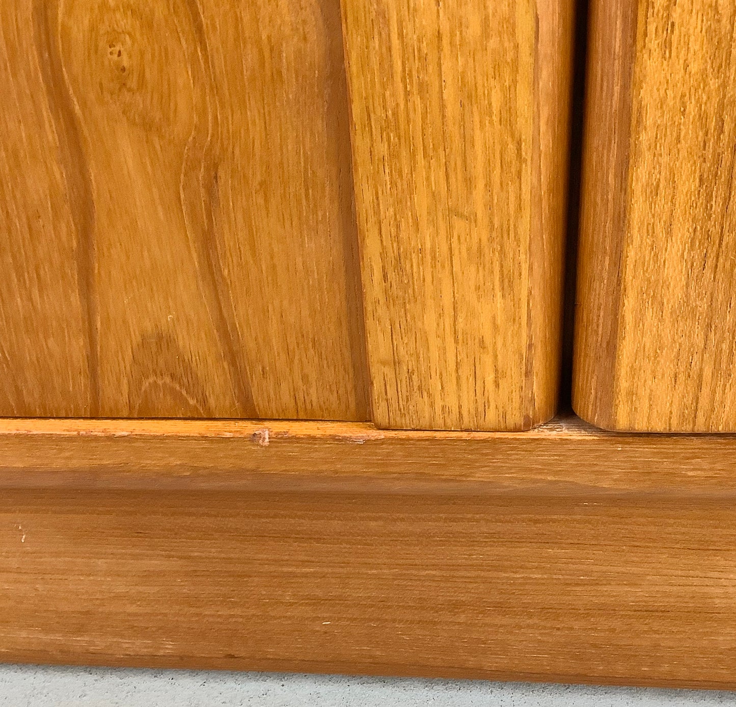 Vintage Modern Teak Display Hutch From Nordic Furniture