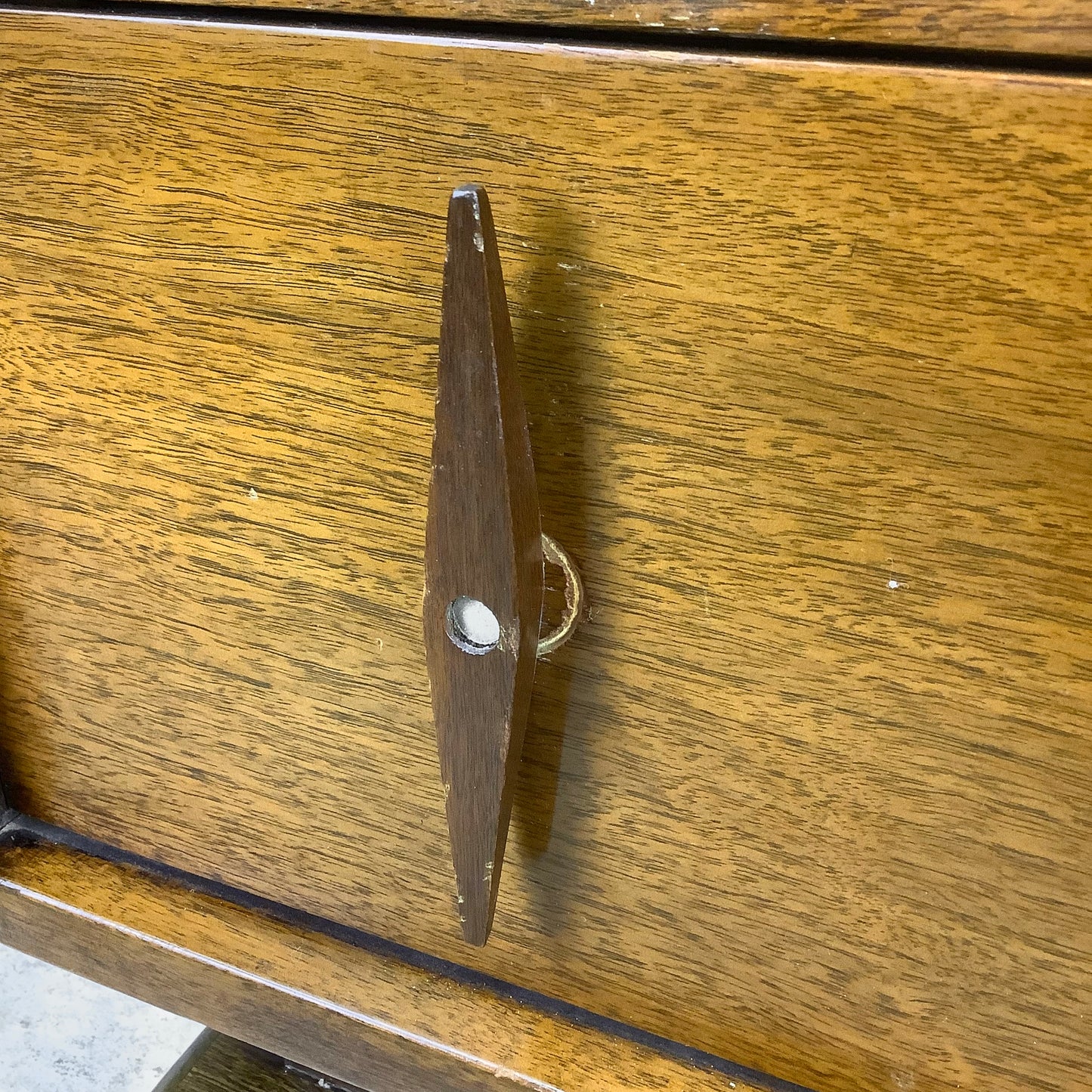 Mid-Century Five Drawer Highboy Dresser from American of Martinsville
