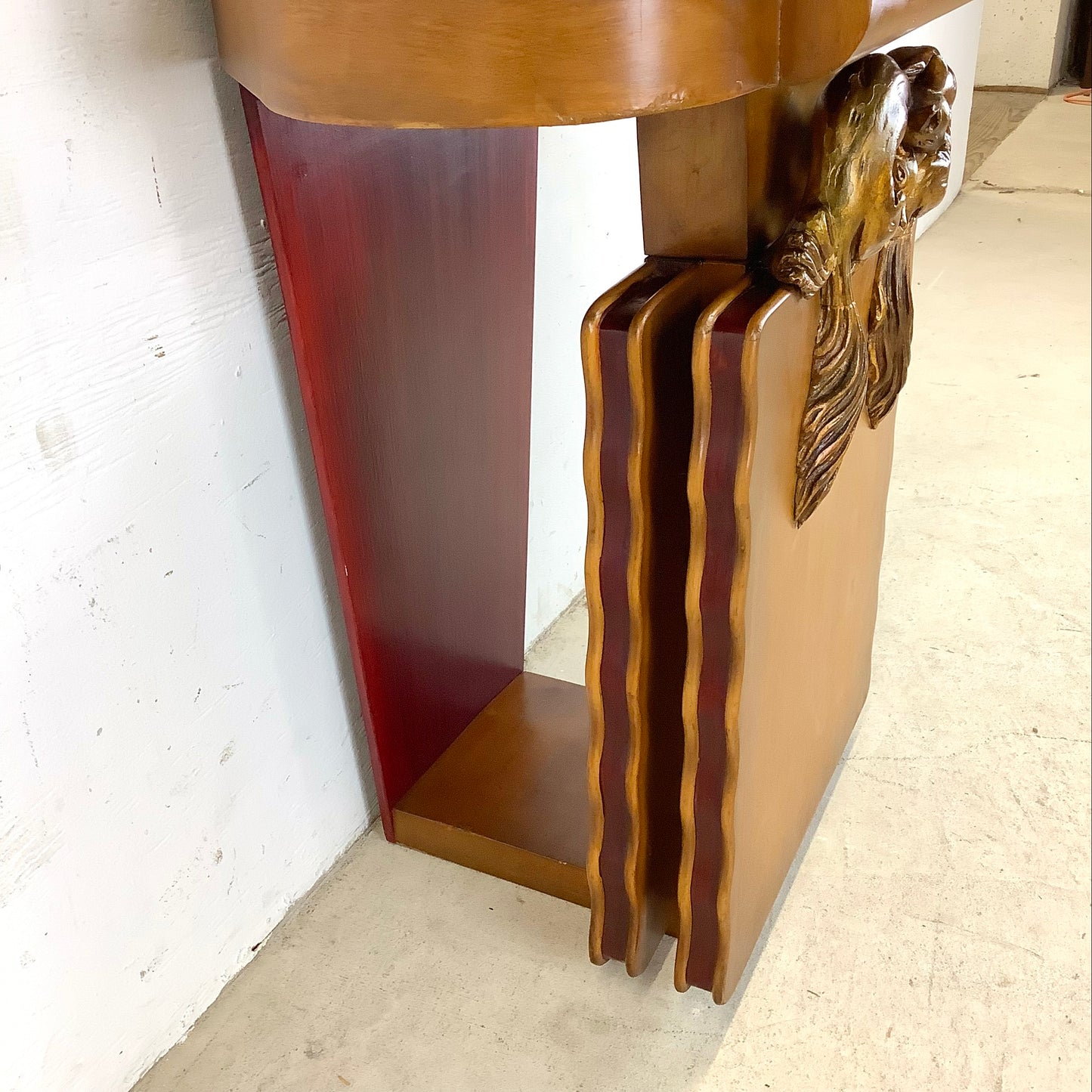 Vintage Eugenio Montuori Dressing Mirror & Console Set for Fratelli Turri