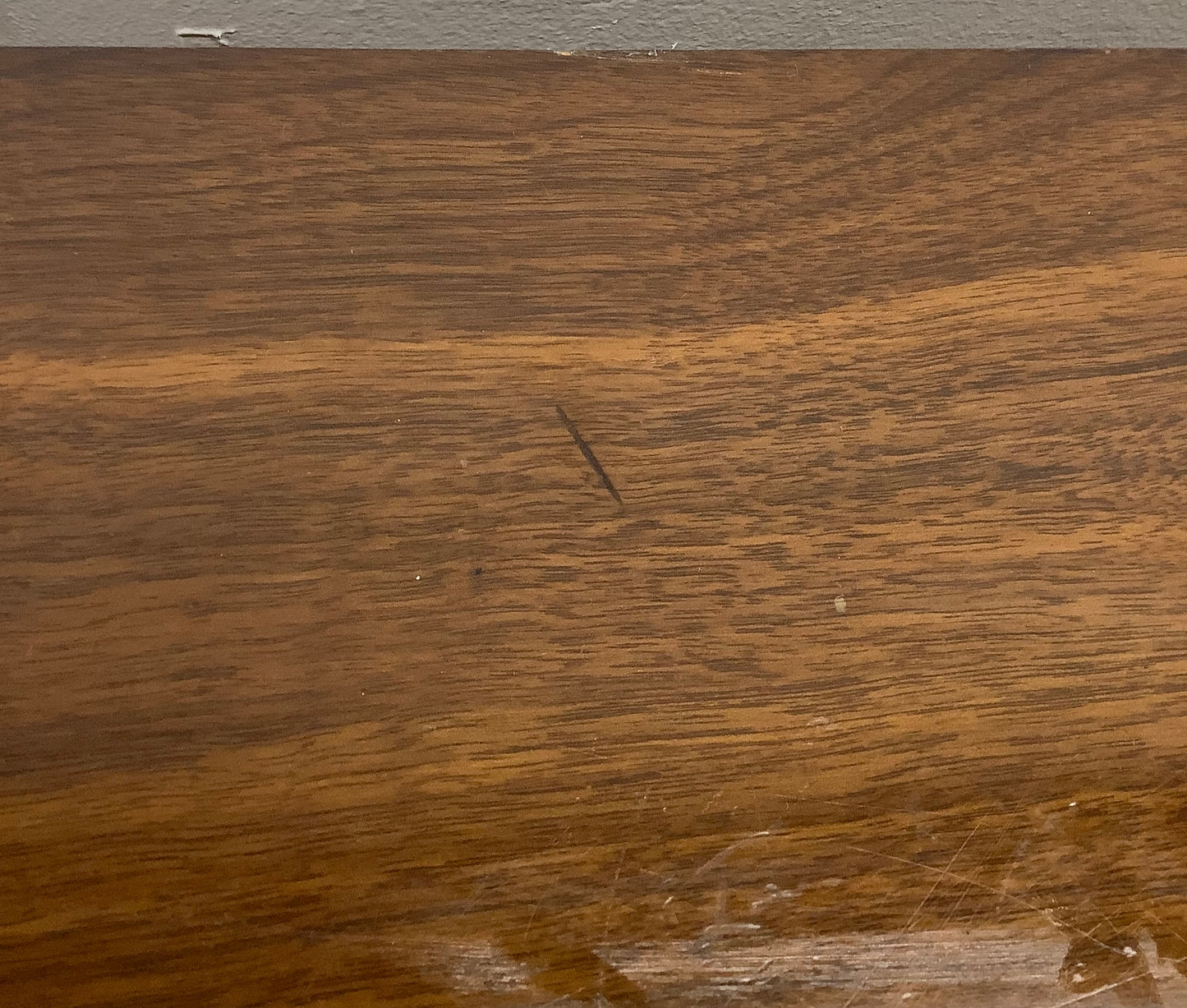 Mid-Century Curved Front Walnut Sideboard by Young Manufacturing