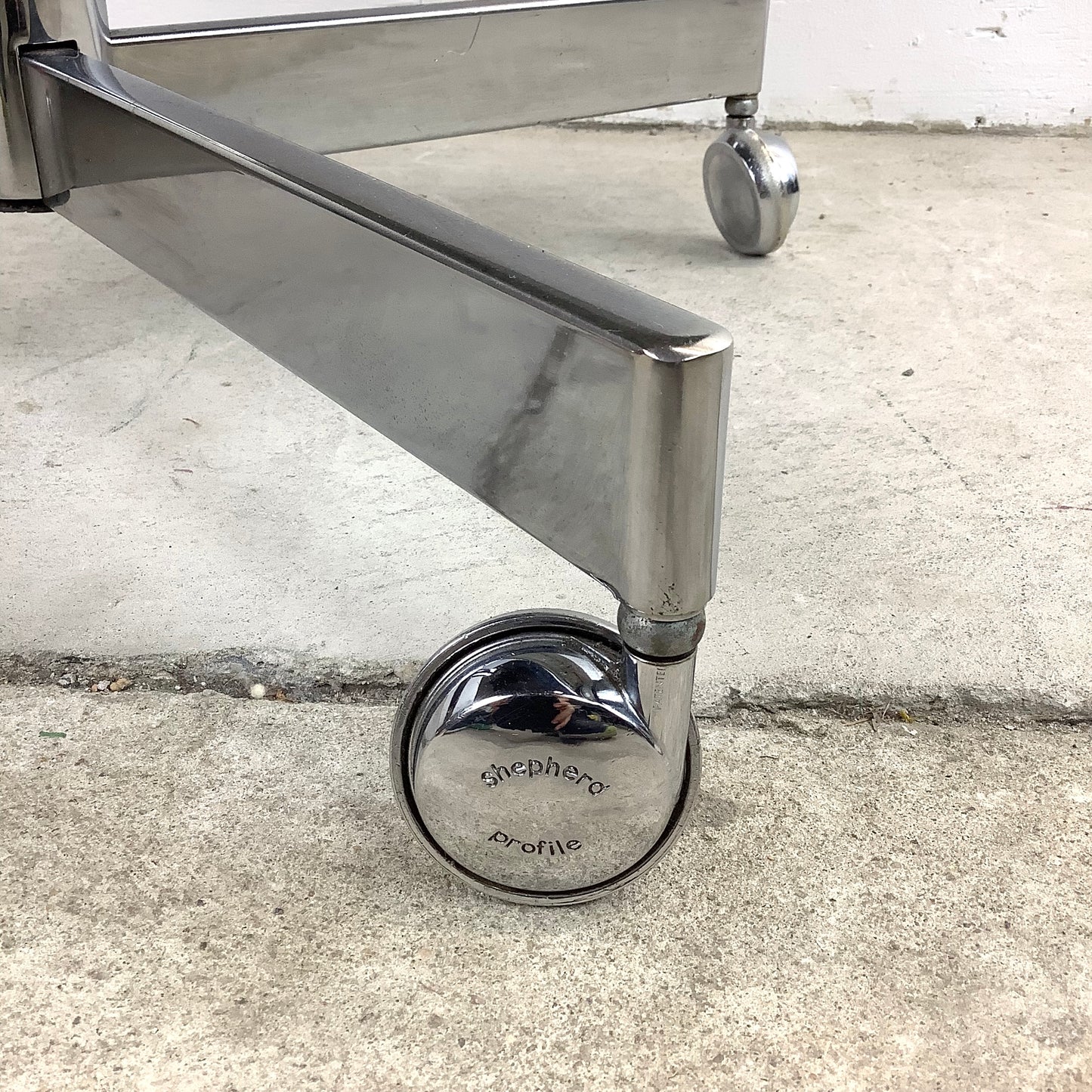 Mid-Century Modern Rolling Desk Chair