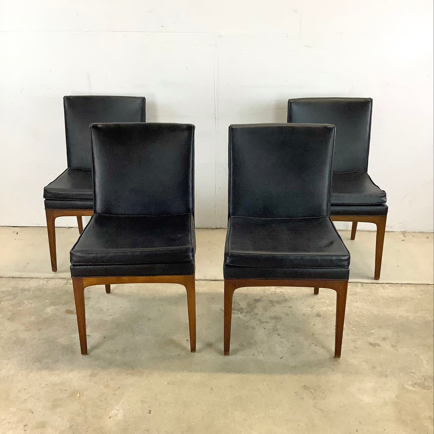 Vintage Modern Dining Chairs- Set of Four