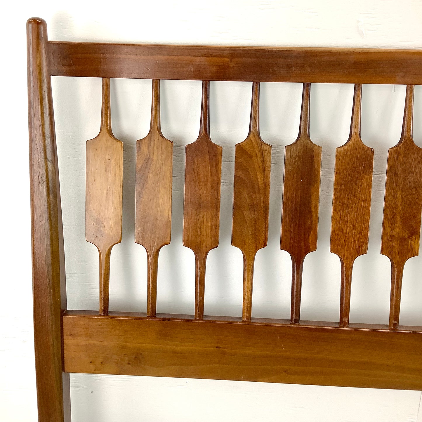 Mid-Century Walnut Headboard attr. Kipp Stewart- full size