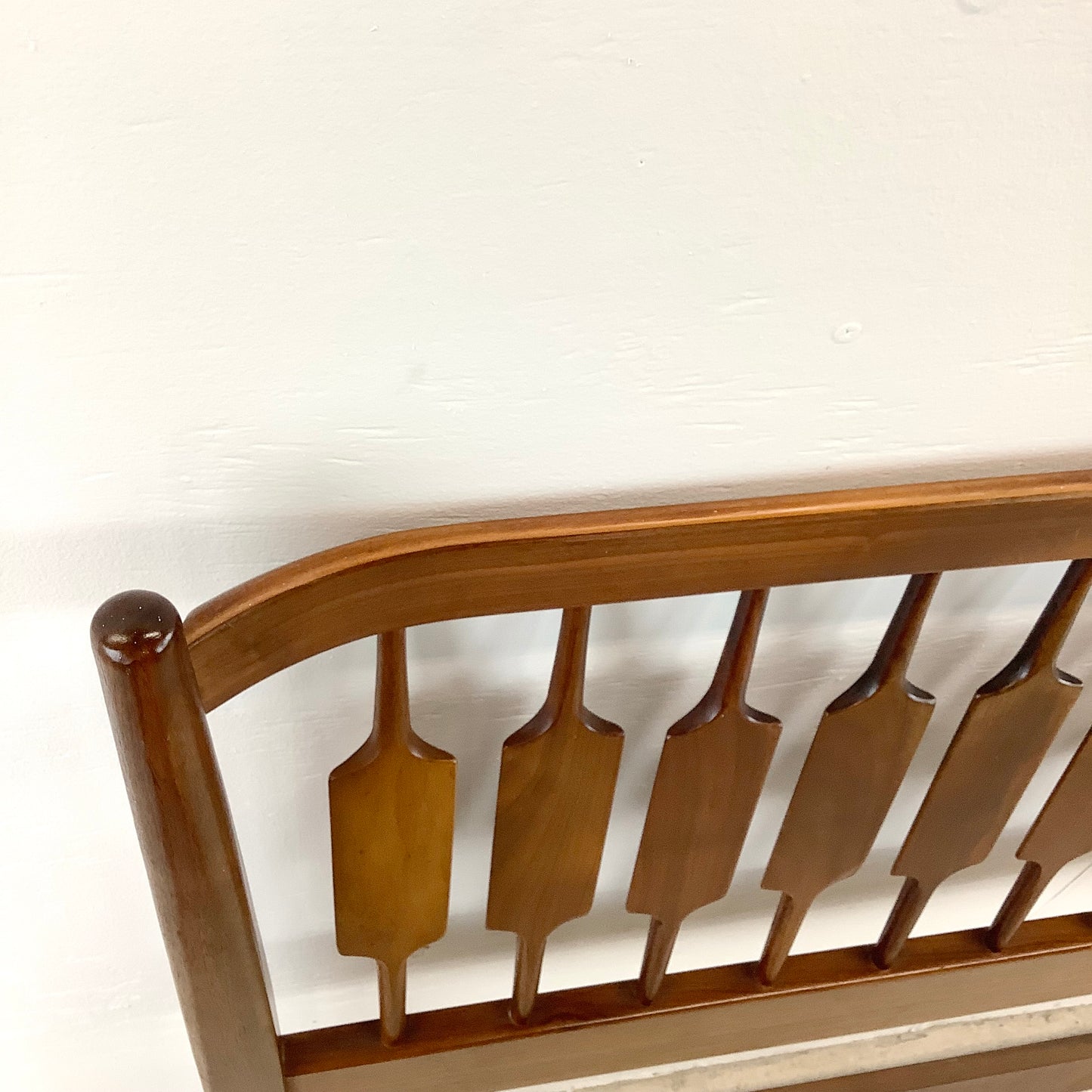 Mid-Century Walnut Headboard attr. Kipp Stewart- full size