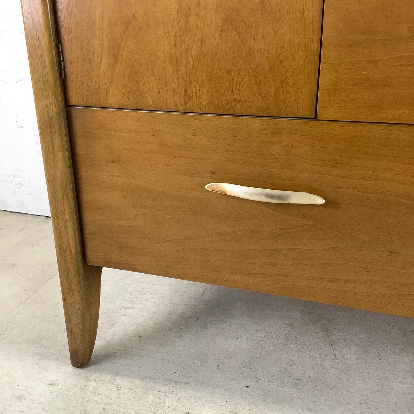 Vintage Sideboard With Display Topper- John Van Koert for Drexel Profile Line