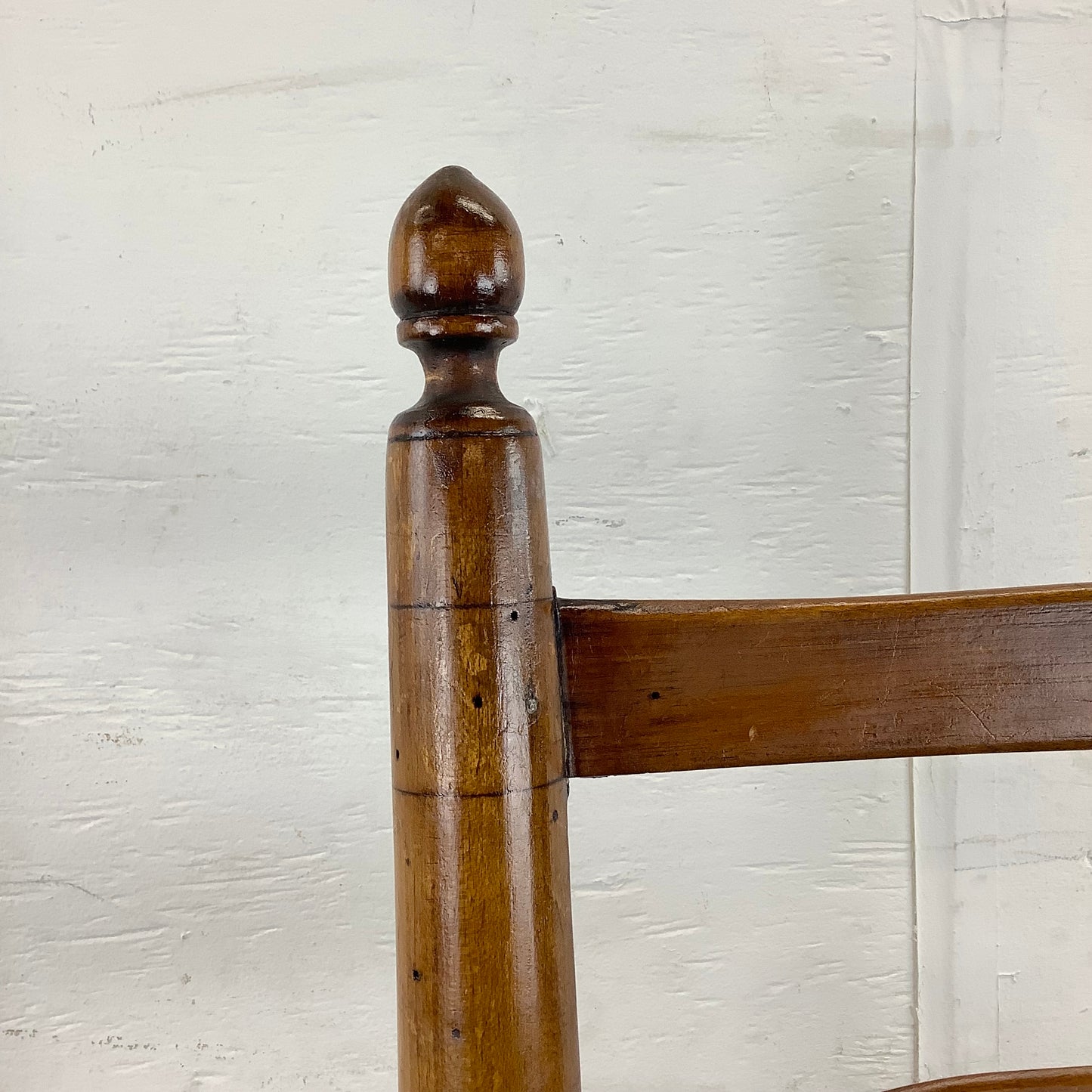 Vintage Antique Rush Seat Child Rocking Chair
