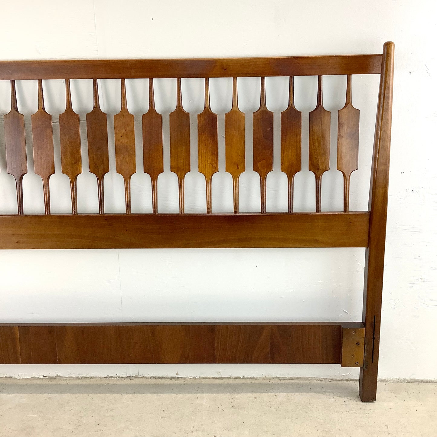 Mid-Century Walnut Headboard attr. Kipp Stewart- full size