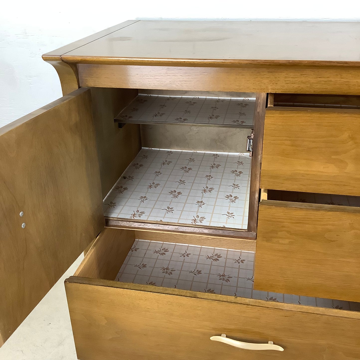 Mid-Century "Profile" Credenza by John Van Koert for Drexel
